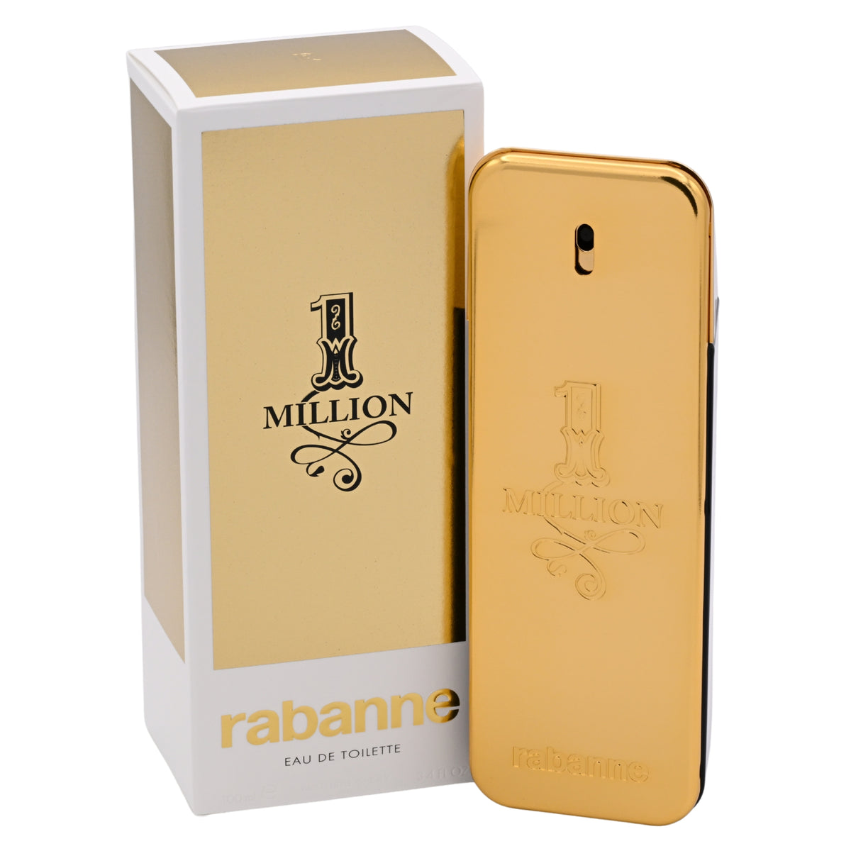 1 One Million by Paco Rabanne for Men EDT 3.3 / 3.4 oz New in Box 3349666007921