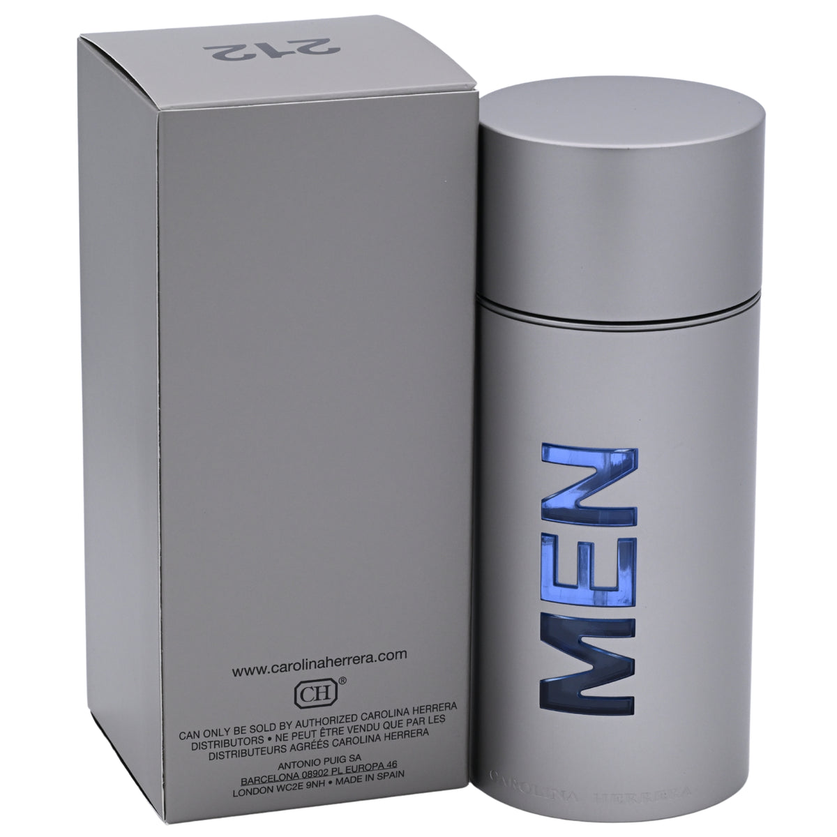 212 MEN NYC by Carolina Herrera cologne EDT 3.3 / 3.4 oz New in Box 8411061043868