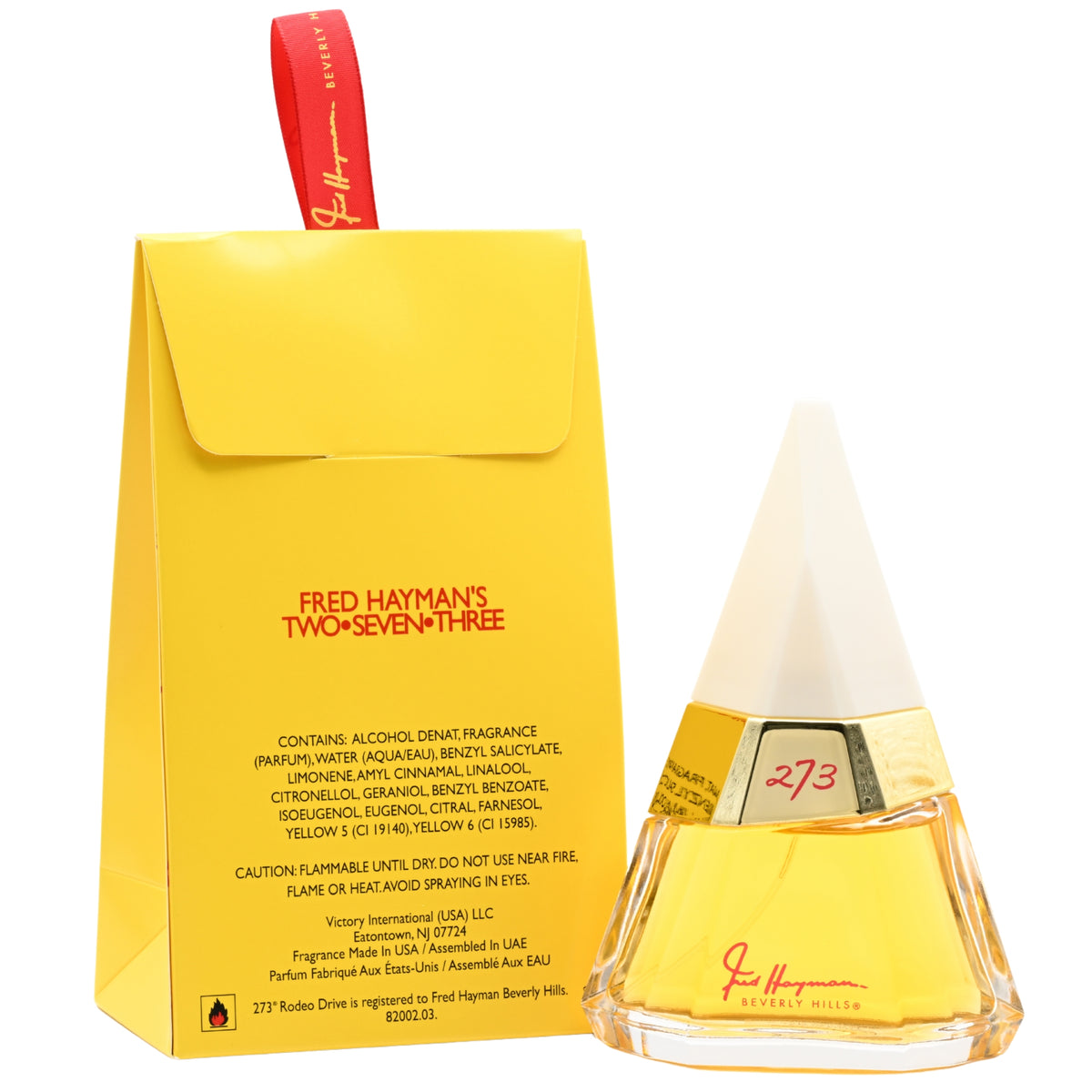 273 RODEO DRIVE Fred Hayman Women perfume edp 2.5 oz NEW IN BOX 837015000493