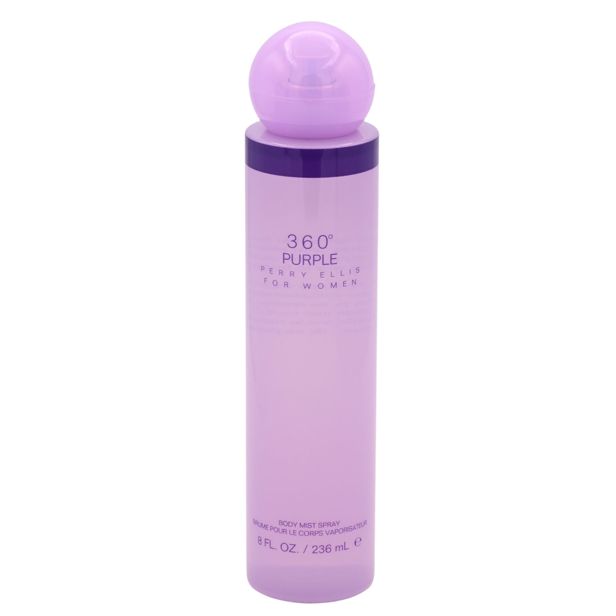 360 Purple by Perry Ellis for Women Body Mist 8 oz New 844061014473