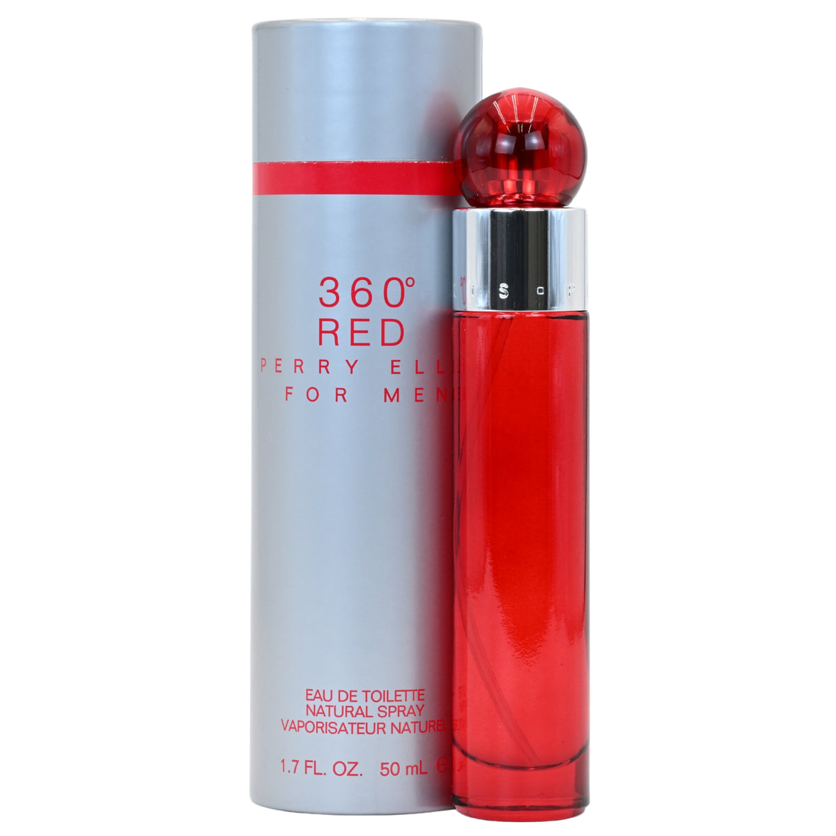 360 Red by Perry Ellis cologne for men EDT 1.7 oz New in Box 844061000544