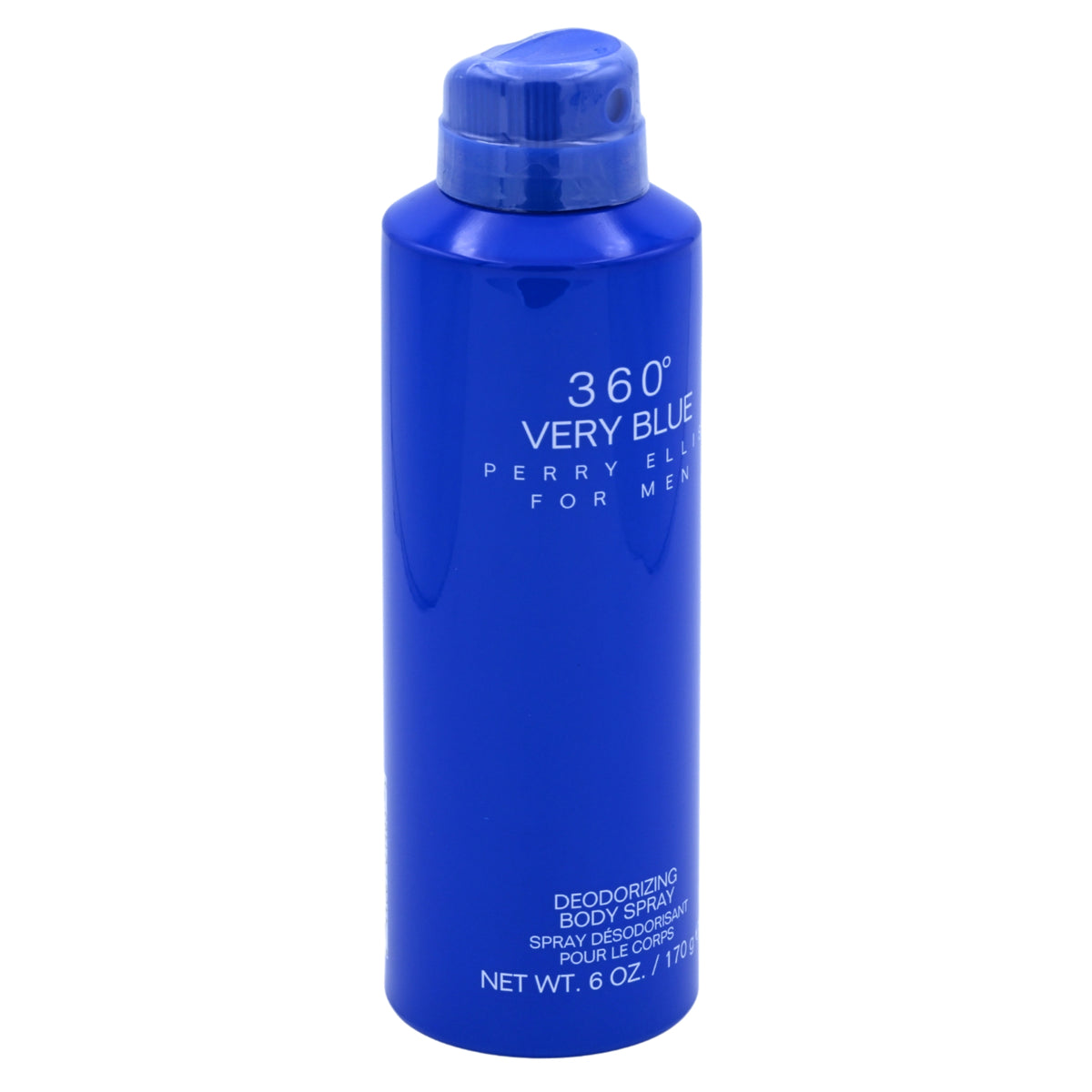 360 Very Blue by Perry Ellis 6.0 oz Deodorizing Body Spray 844061014633