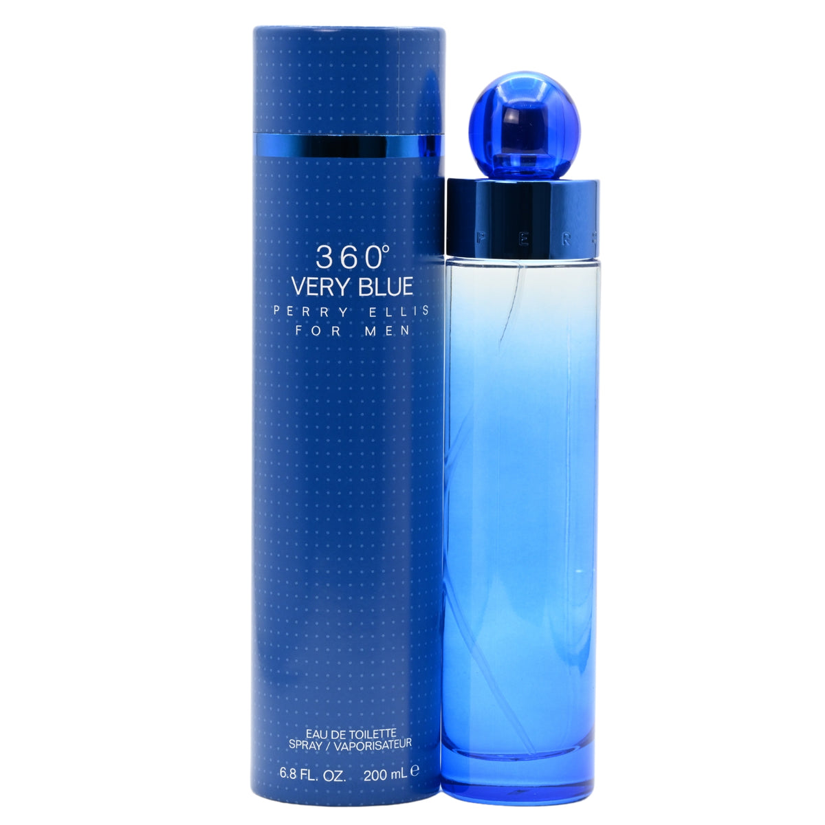 360 Very Blue by Perry Ellis cologne for Men EDT 6.7 / 6.8 oz New in Box 844061015647