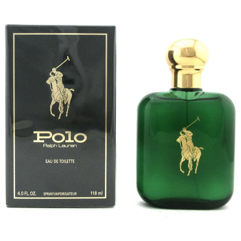 POLO by Ralph Lauren 4.0 oz Cologne for Men GREEN New in Box