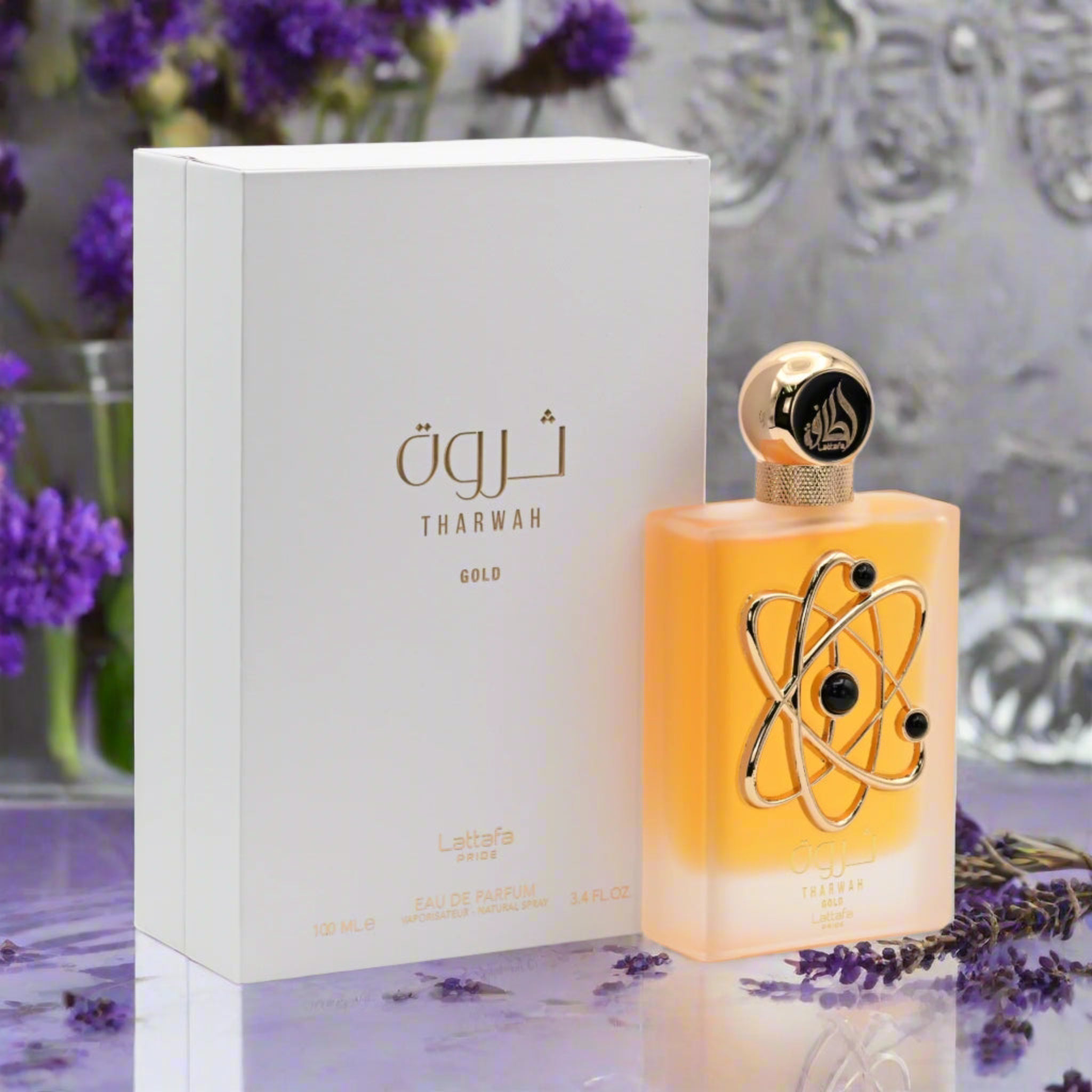 Pride Tharwah Gold by Lattafa perfume unisex EDP 3.3 / 3.4 oz New in Box (7)