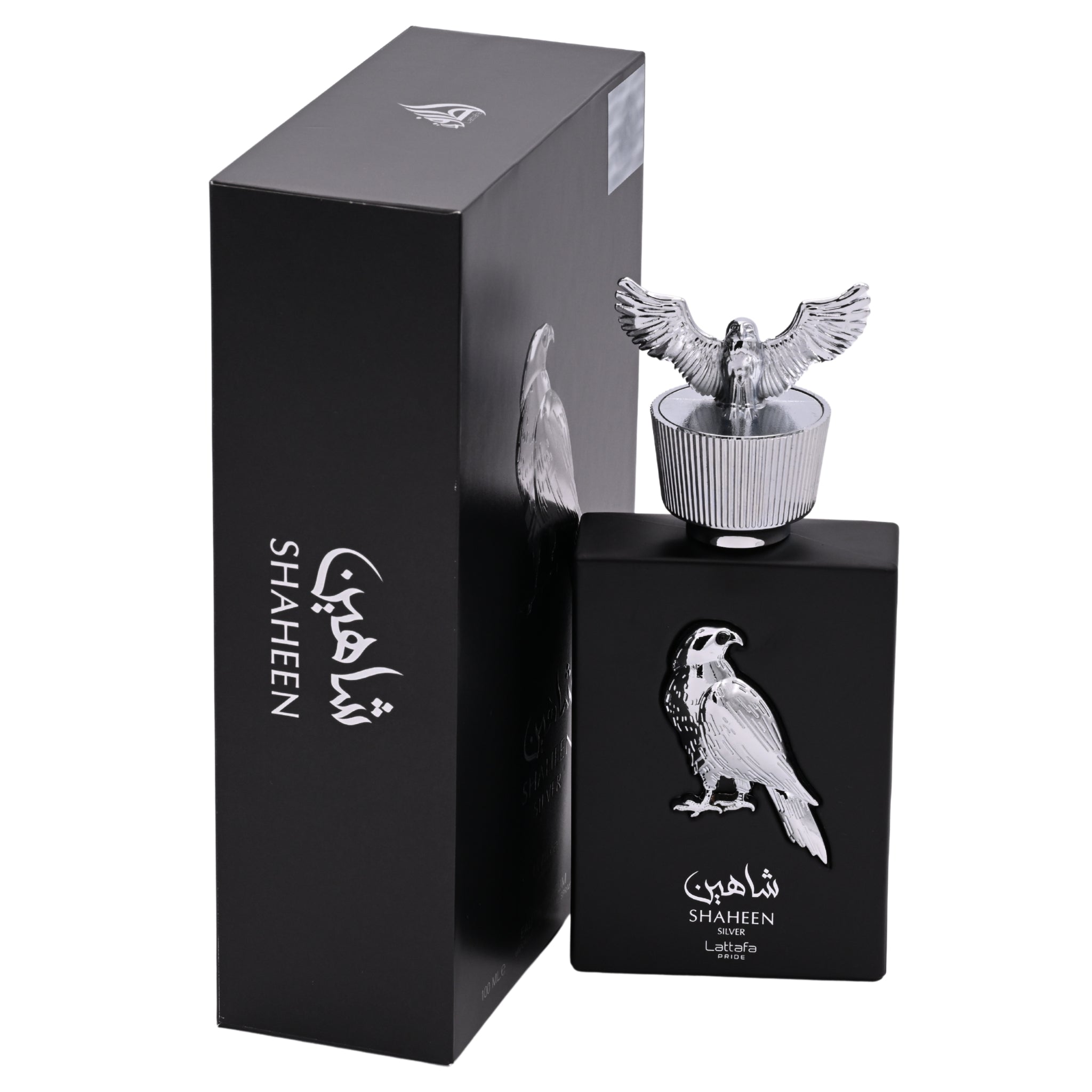Pride Shaheen Silver by Lattafa perfume for unisex EDP 3.3 / 3.4 oz New in Box