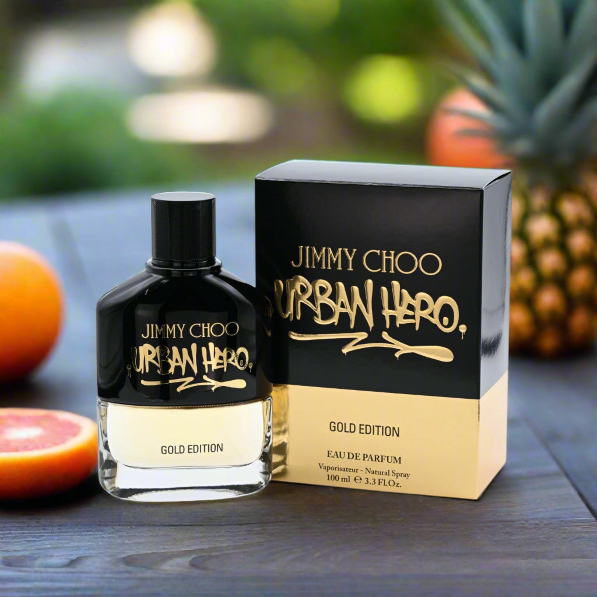 Urban Hero Gold Edition by Jimmy Choo for men EDP 3.3 / 3.4 oz New in Box