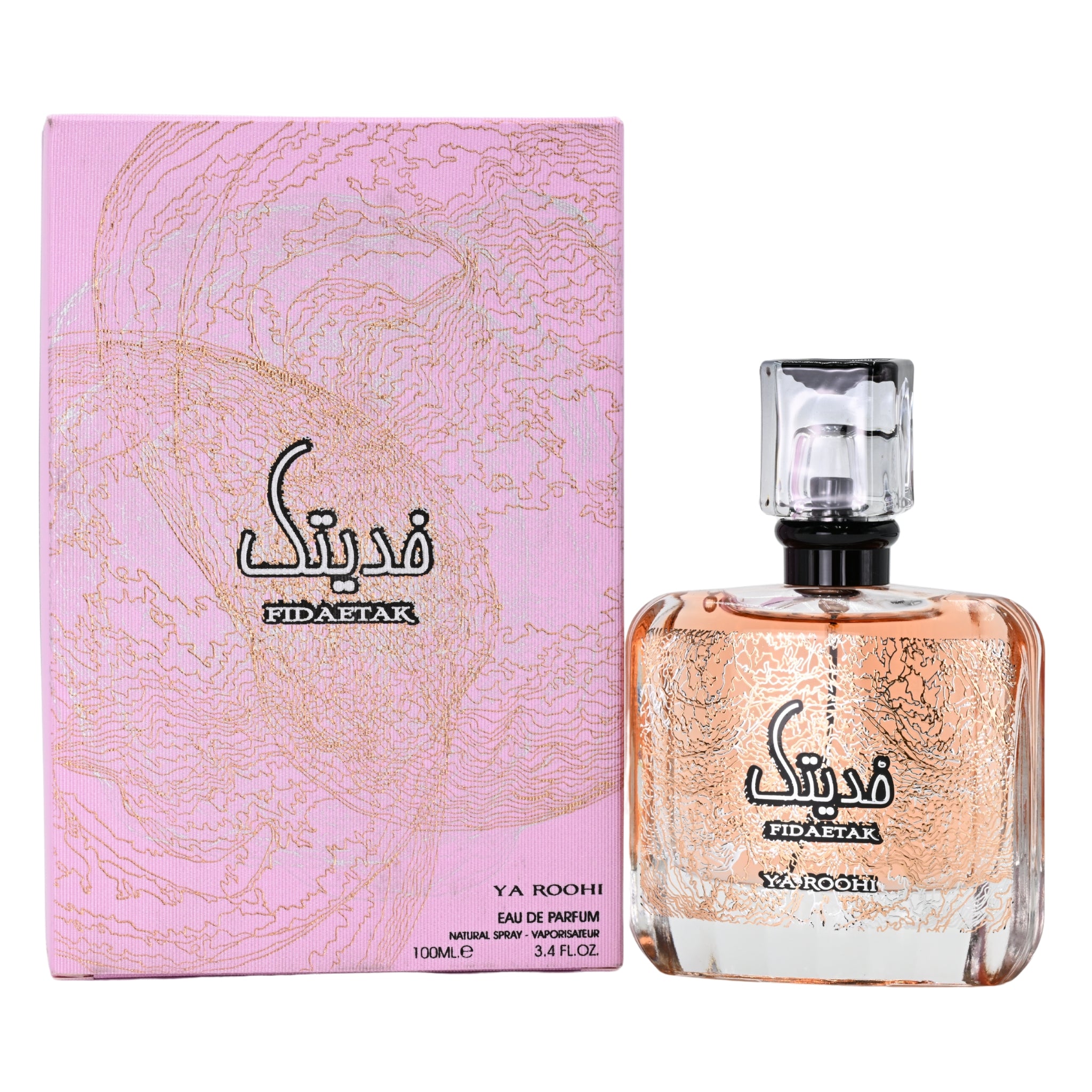 Fidae Tak perfume bottle and packaging on a white background