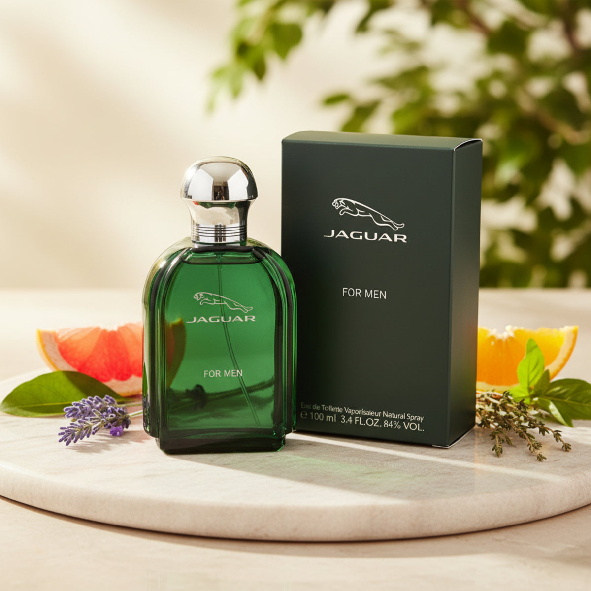 JAGUAR by Jaguar for Men Green Cologne 3.4 oz Spray edt New in Box