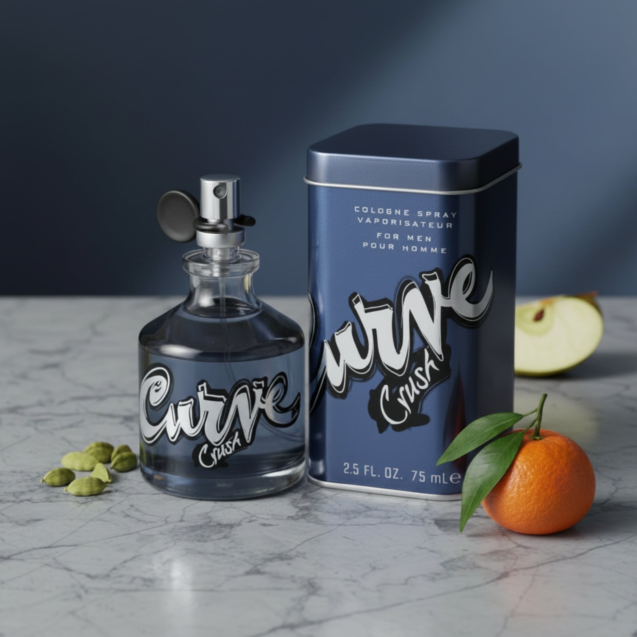 Liz Claiborne Curve Crush Eau de Cologne (EDC) Spray for Men 2.5 fl oz
