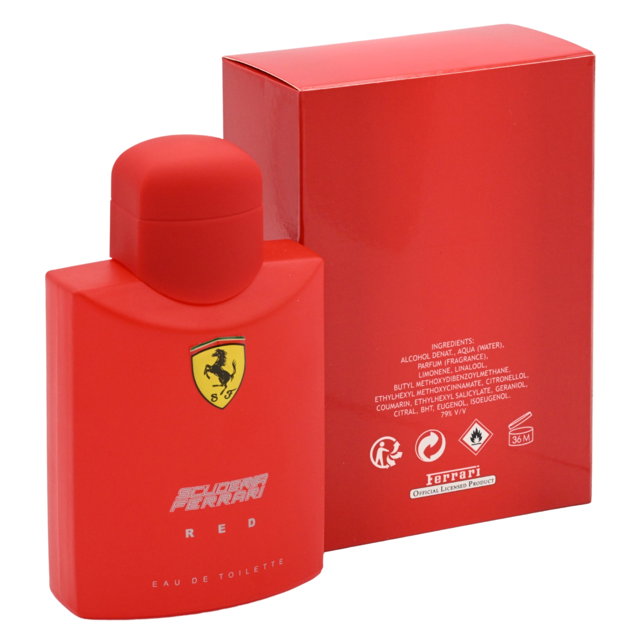 Scuderia Ferrari Red by Ferrari 4.2 oz edt Cologne Men New in Box - 4.2 oz / 125 ml