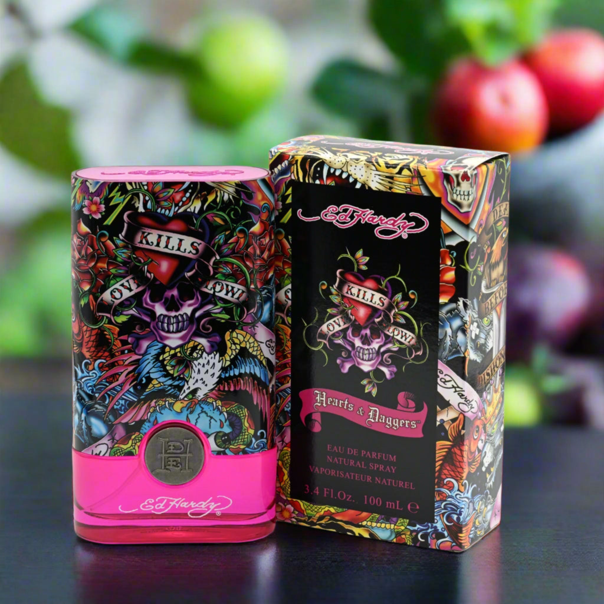 ED HARDY HEARTS & DAGGERS 3.4 / 3.3 oz EDP For Women NEW in BOX