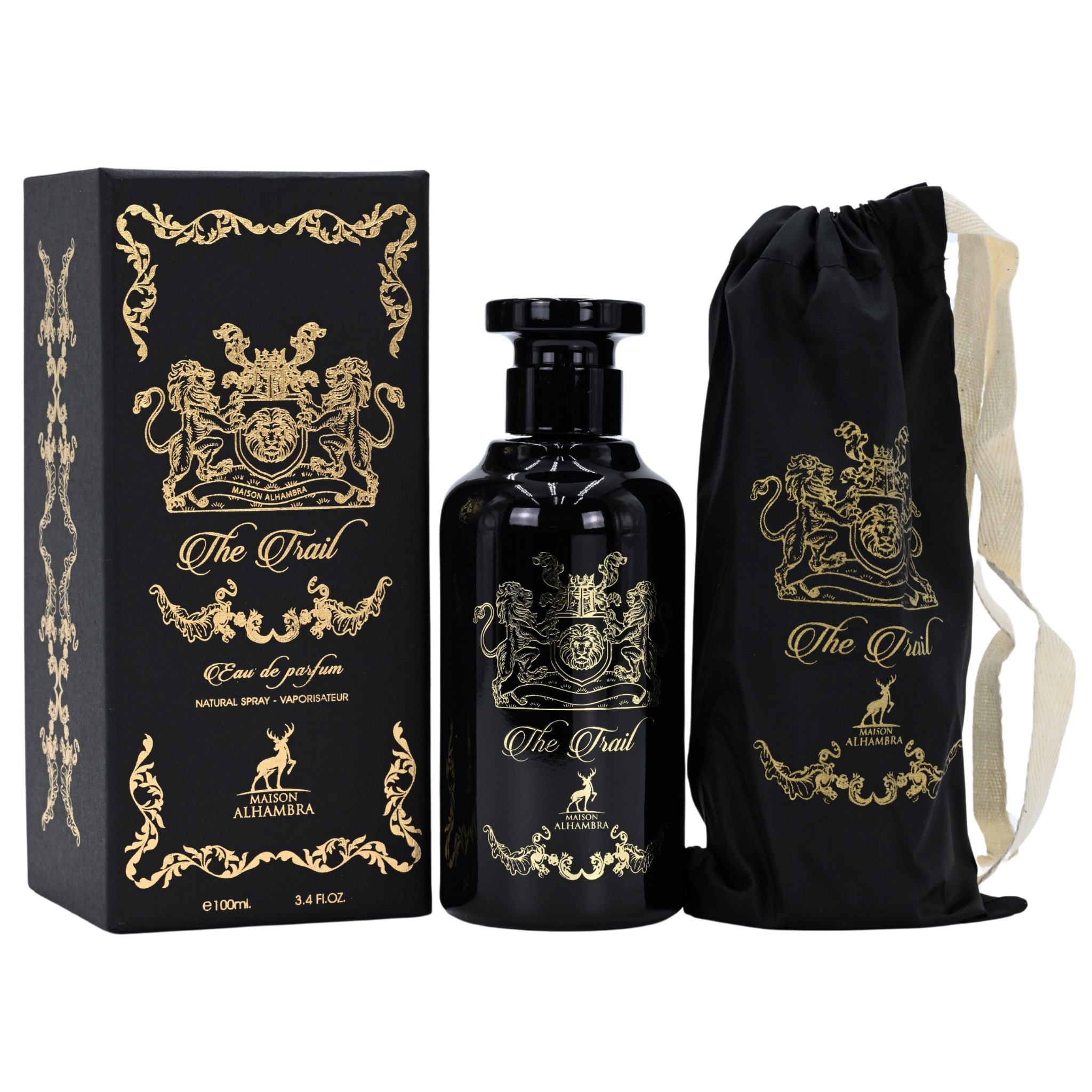 The Trail by Maison Alhambra for unisex EDP 3.3 / 3.4 oz New in Box