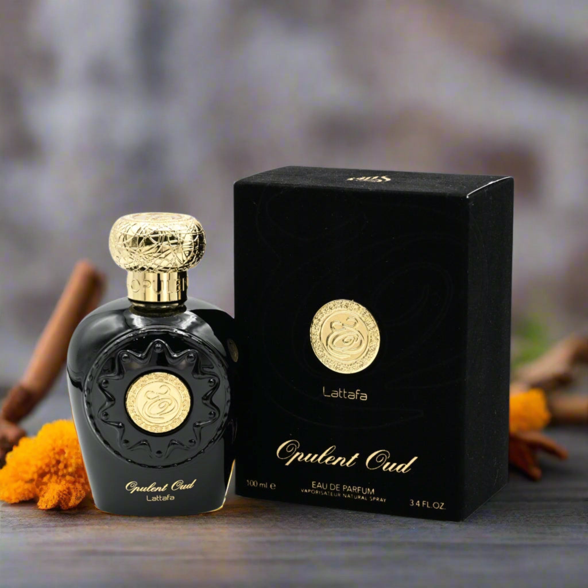 Opulent Oud by Lattafa perfume for unisex EDP 3.3 / 3.4 oz. New in Box