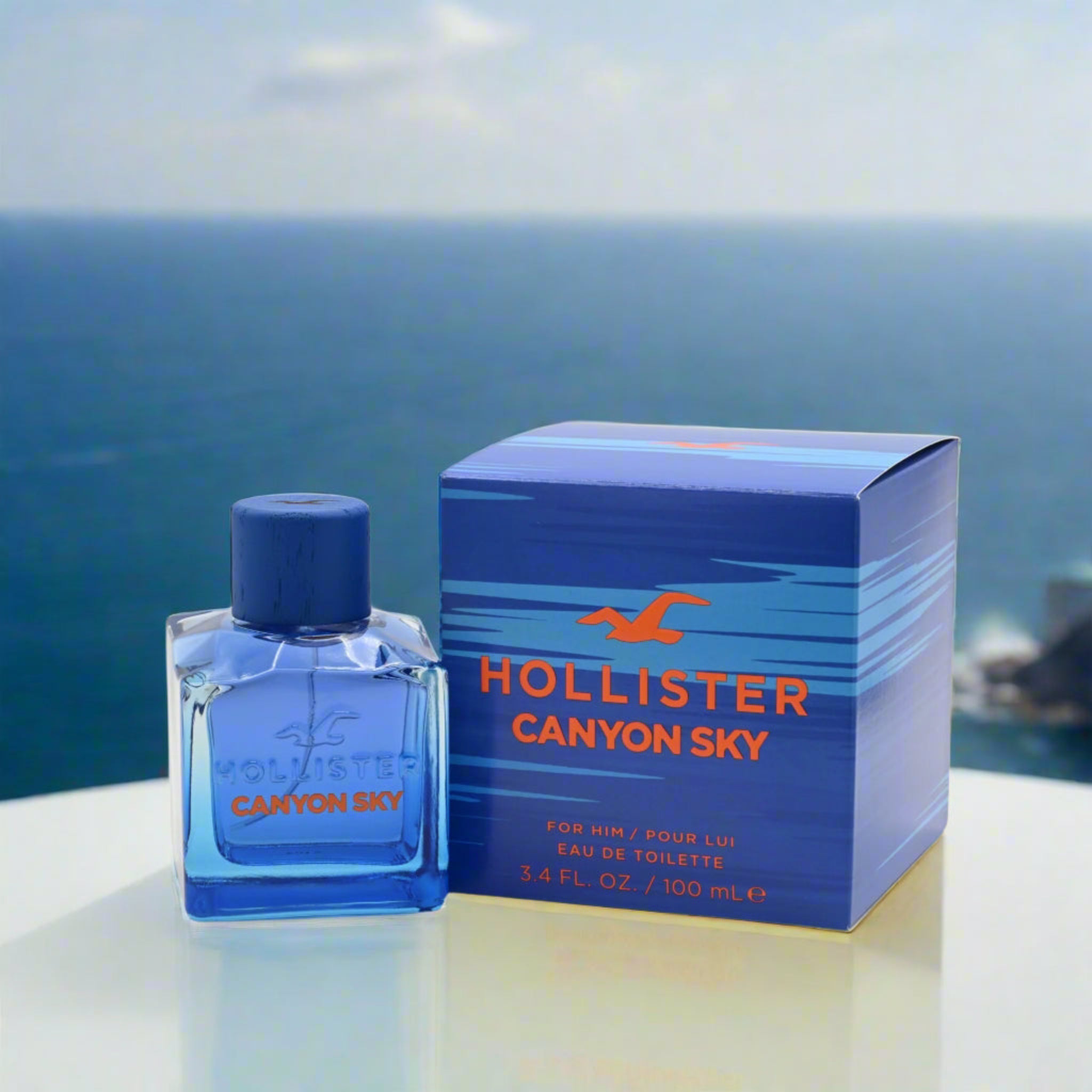 Canyon Sky By Hollister cologne for men EDT 3.3 / 3.4 oz New in Box