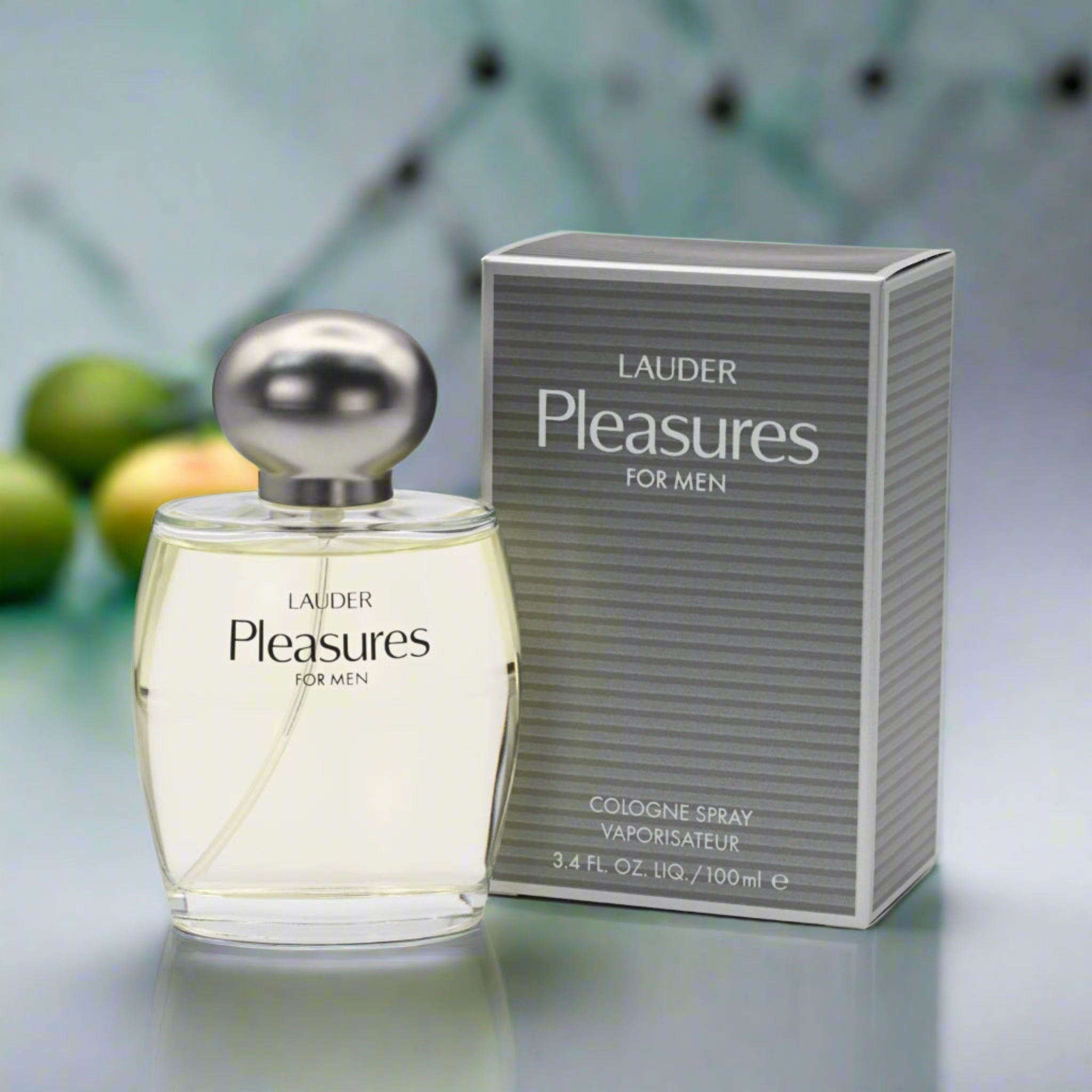 PLEASURES by Estee Lauder 3.3 / 3.4 oz EDC Cologne for Men NEW IN BOX
