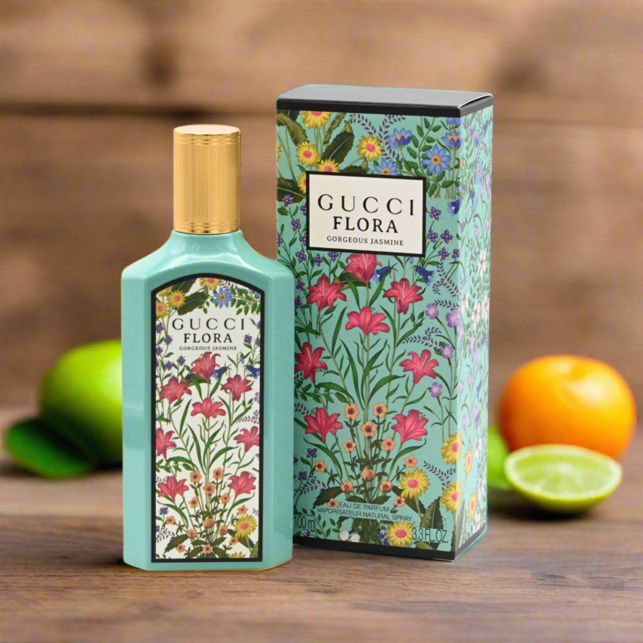 Flora Gorgeous Jasmine by Gucci perfume for her EDP 3.3 / 3.4 oz New in Box