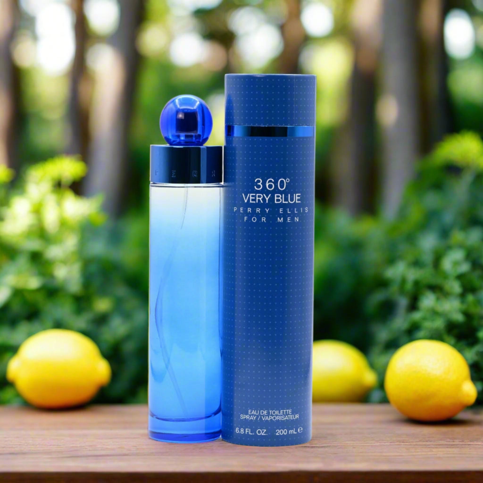 360 Very Blue by Perry Ellis cologne for Men EDT 6.7 / 6.8 oz New in Box
