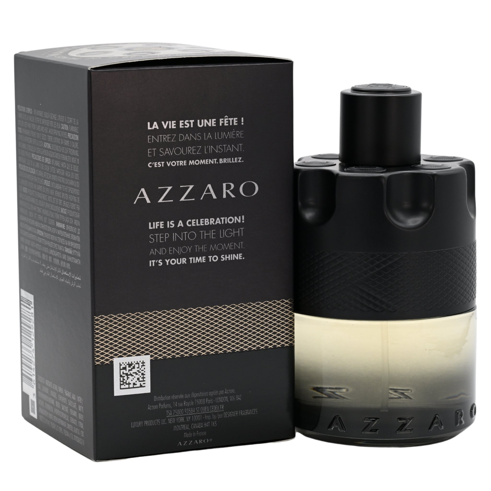 The Most Wanted by Azzaro cologne for men EDT intense 3.3 / 3.4 oz New in Box