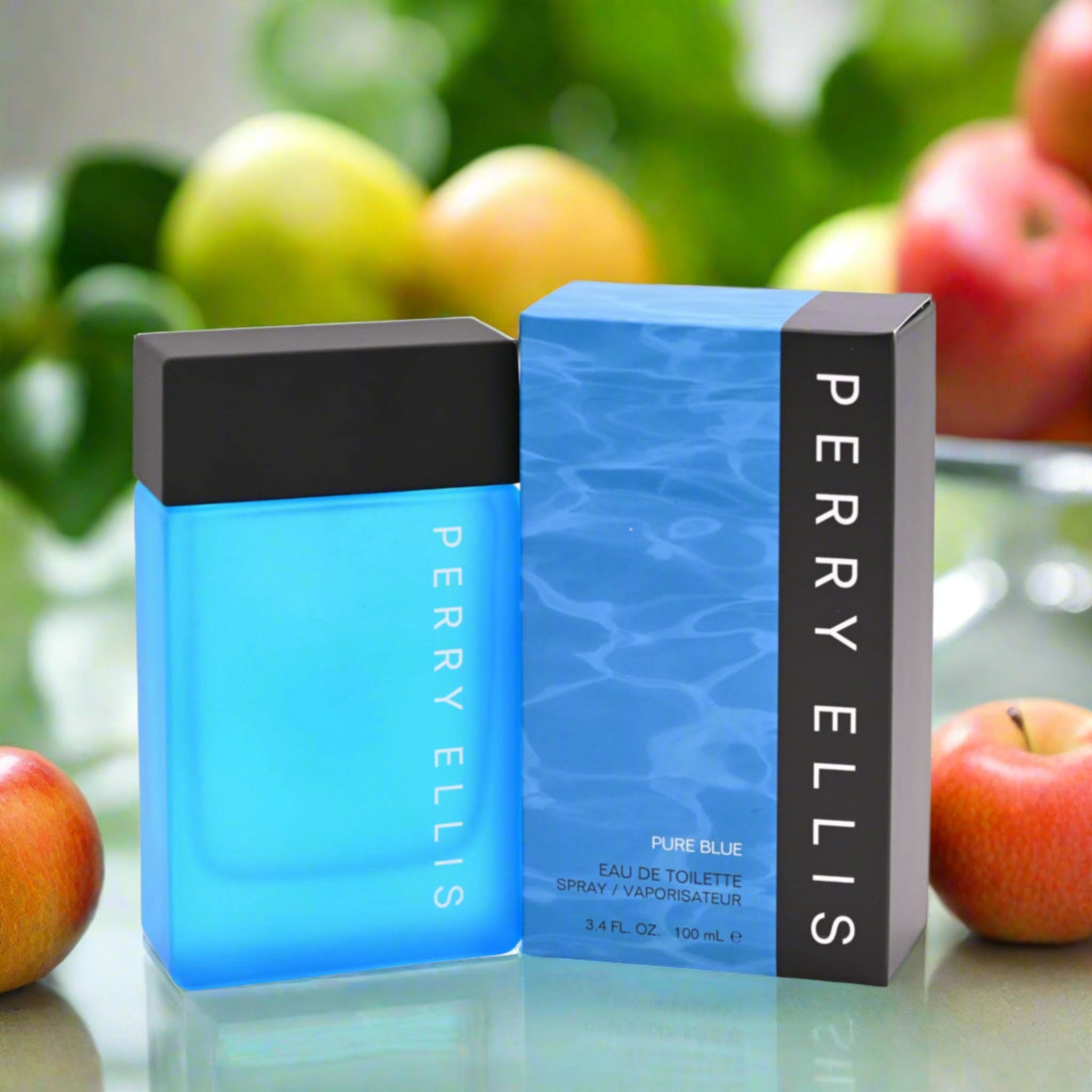 Pure Blue By perry Ellis cologne for men EDT 3.3 / 3.4 oz New in Box