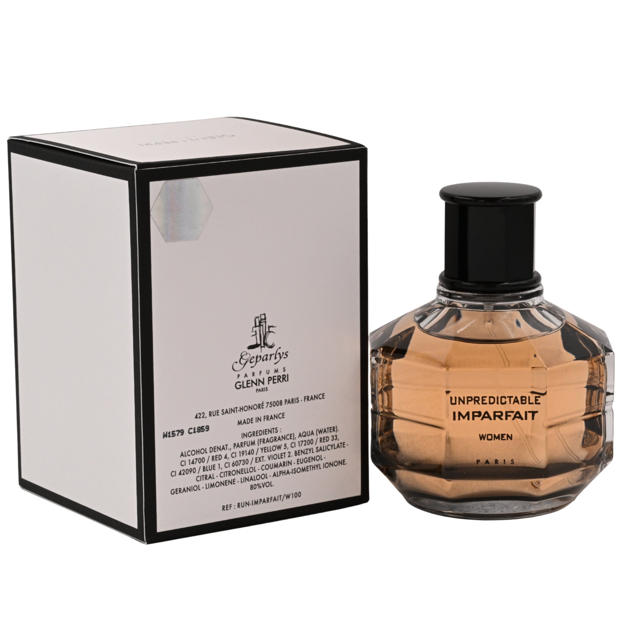 Unpredictable Imparfait by Glenn Perri perfume for women EDP 3.3 / 3.4 oz New In Box