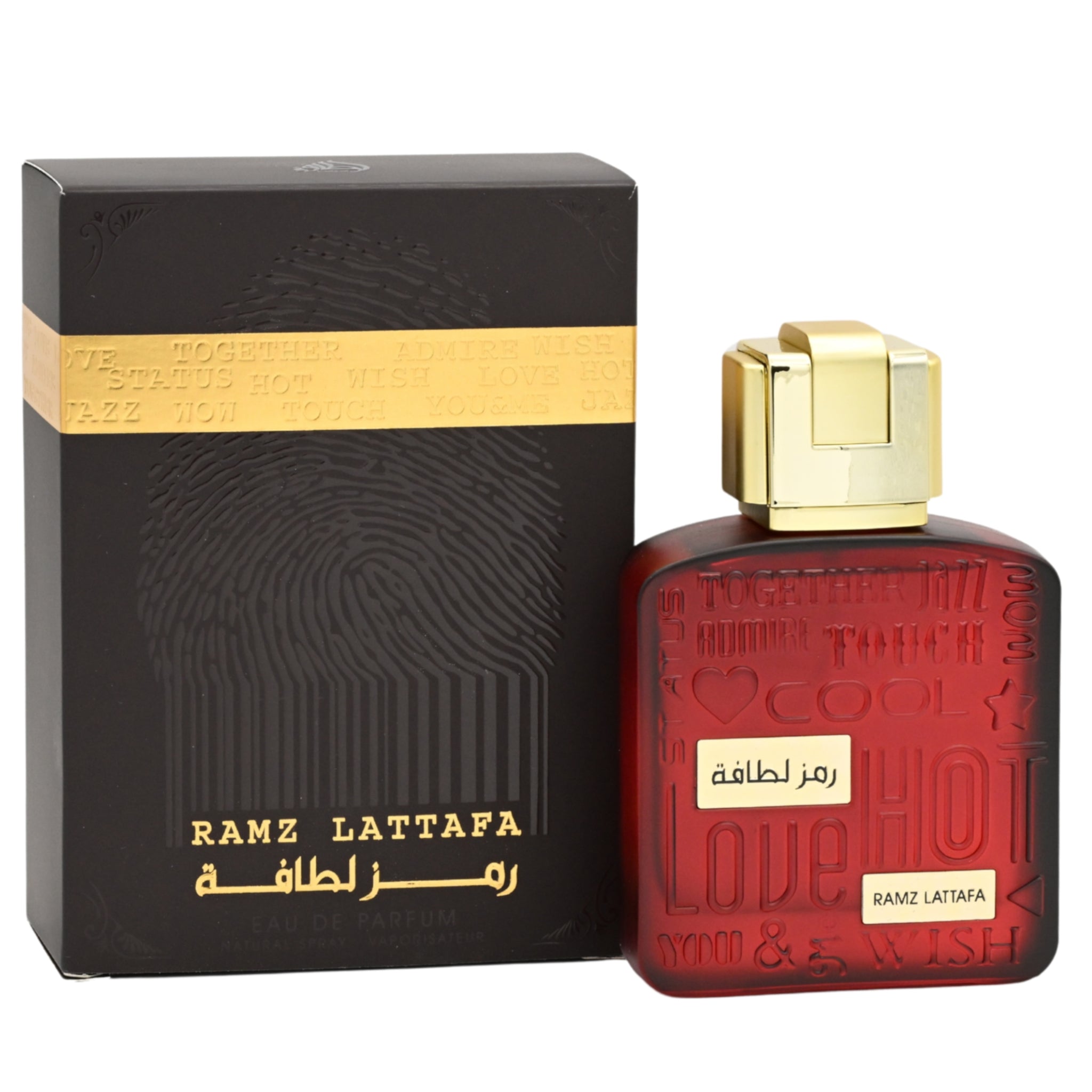 Ramz Lattafa Gold by Lattafa perfume for unisex EDP 3.3 / 3.4 oz New in Box