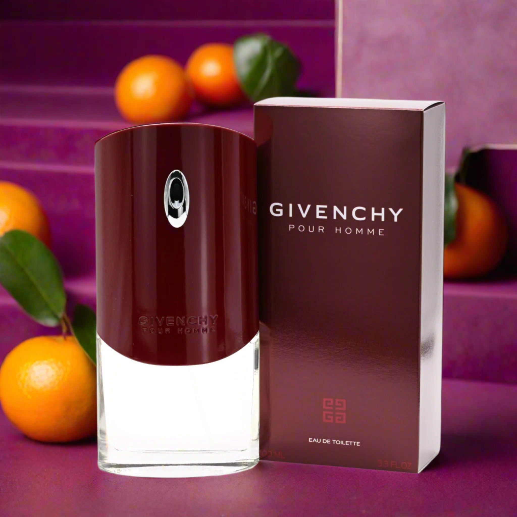 GIVENCHY POUR HOMME Cologne for Men 3.4 oz / 3.3 oz EDT New in Box
