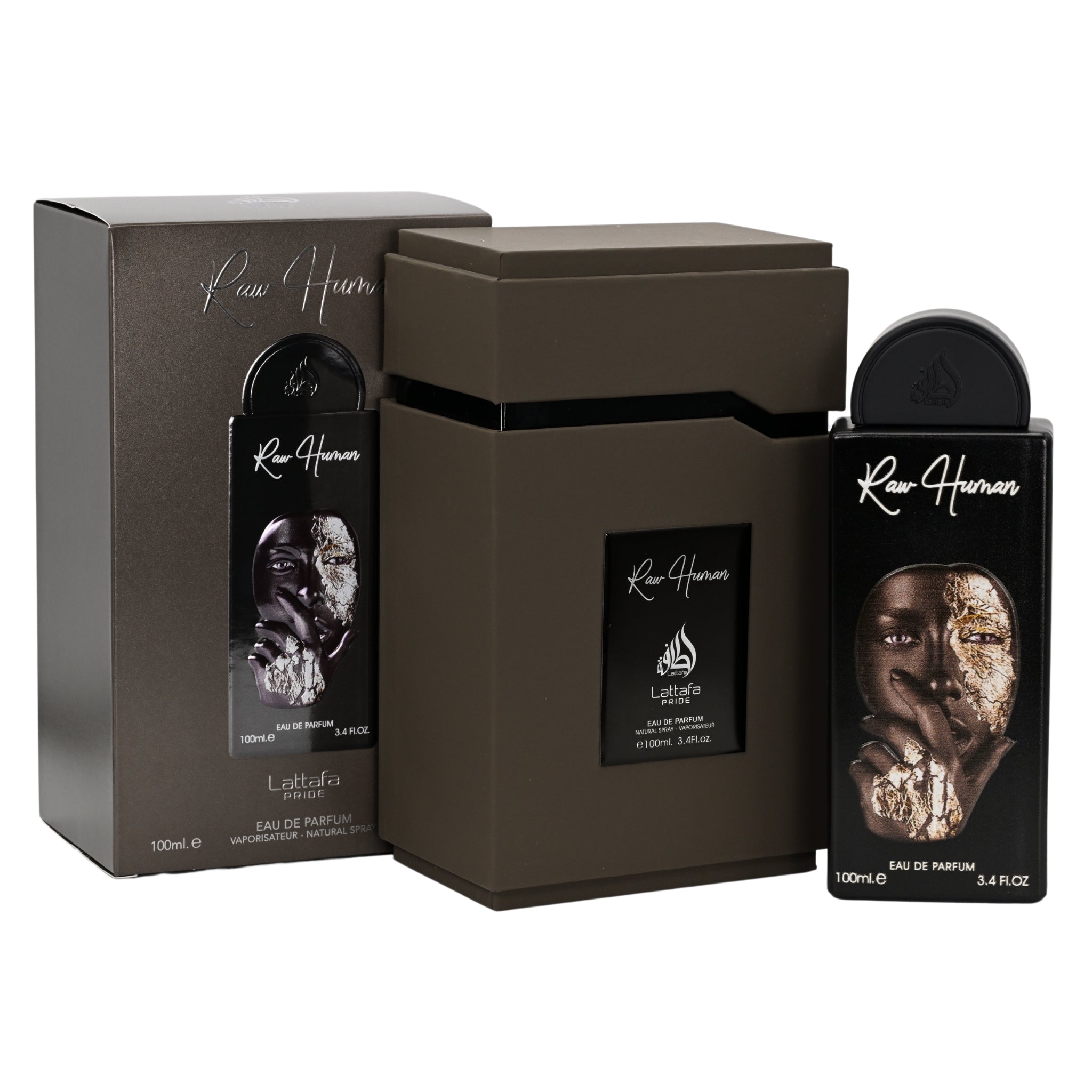 Pride Raw Human by Lattafa perfume for unisex EDP 3.3 / 3.4 oz New in Box