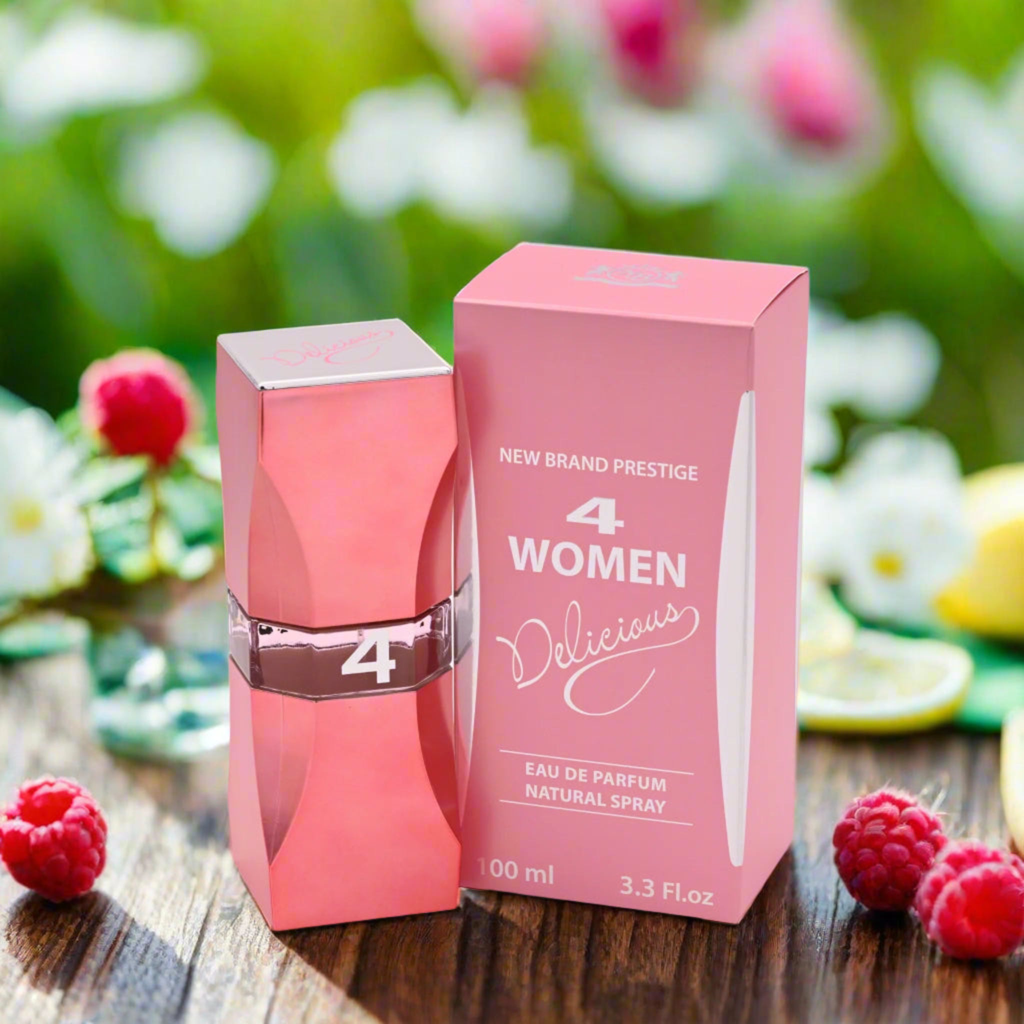 Prestige 4 Women Delicious by New Brand perfume EDP 3.3 /3.4 oz New In Box