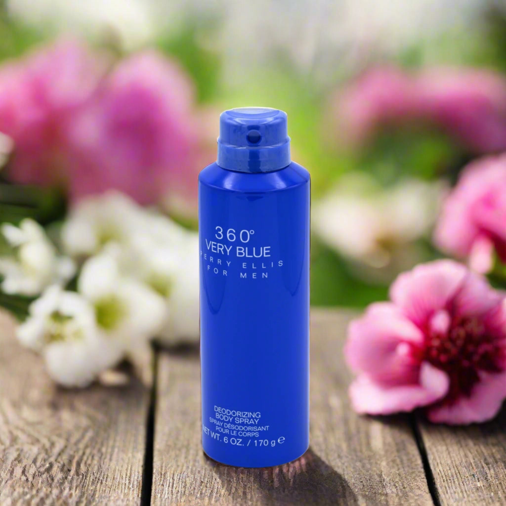 360 Very Blue by Perry Ellis 6.8 oz Deodorizing Body Spray