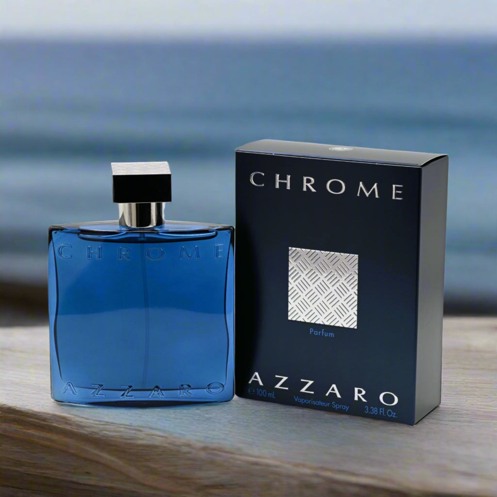 Chrome Parfum by Loris Azzaro for men 3.38 oz New in Box Perfume 3.4 - 100 ml