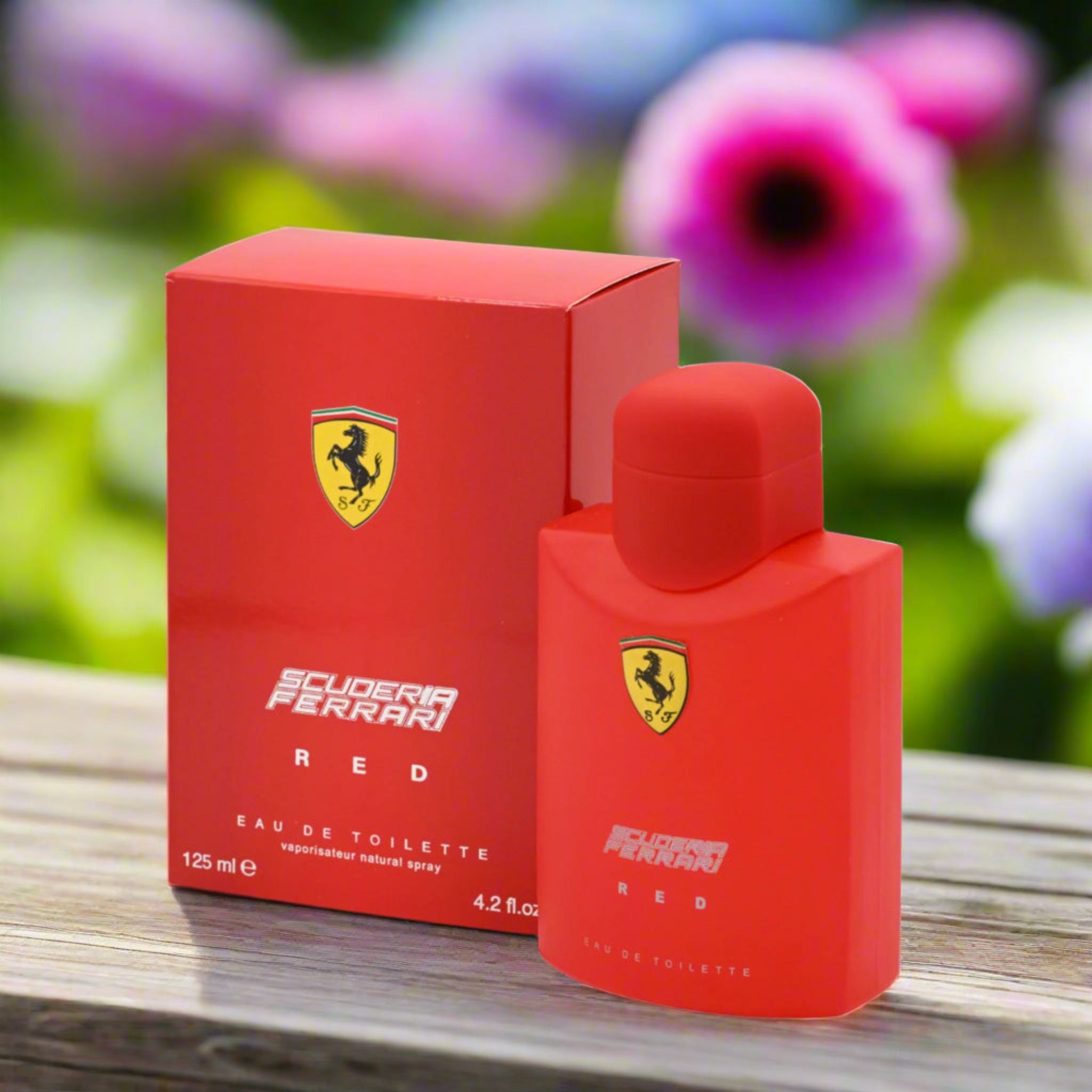 Scuderia Ferrari Red by Ferrari 4.2 oz edt Cologne Men New in Box - 4.2 oz / 125 ml