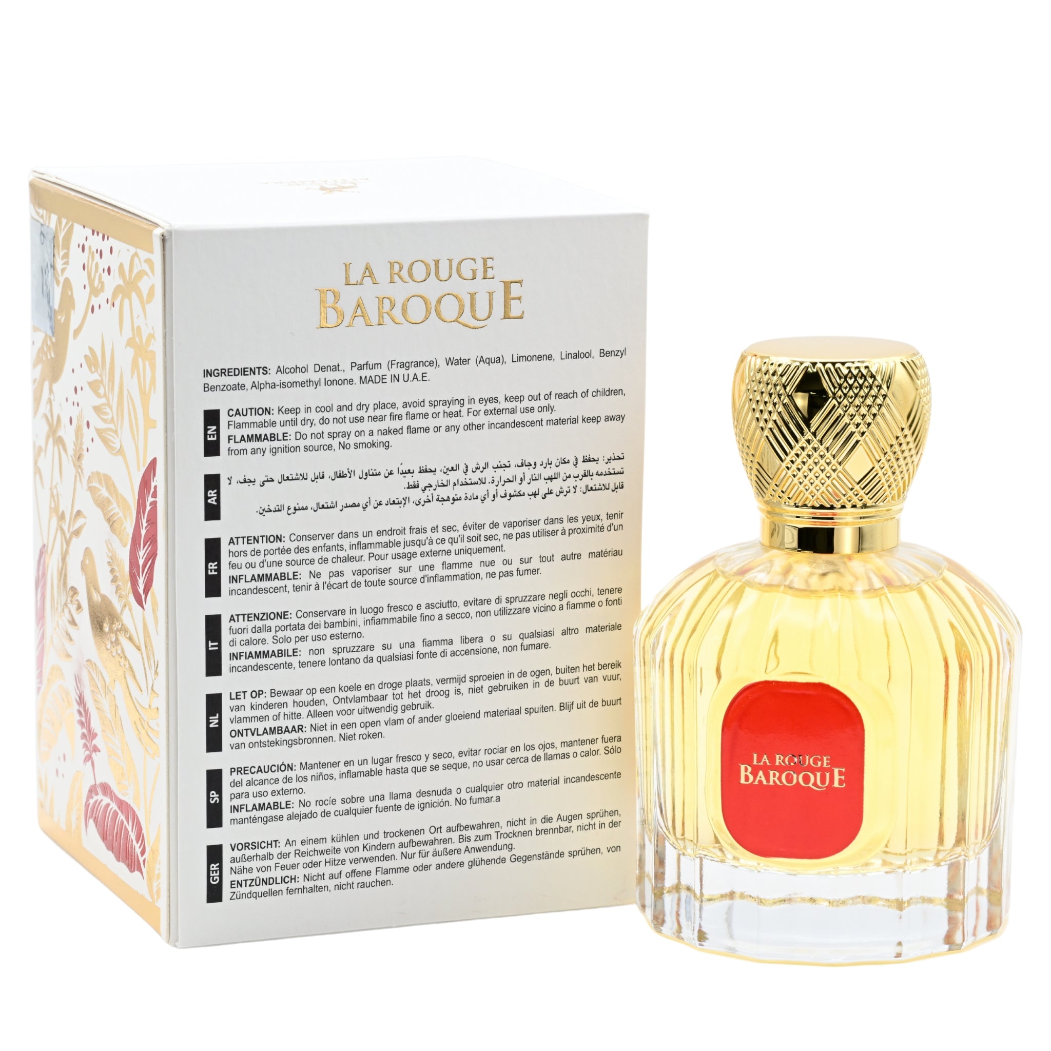La Rouge Baroque by Maison Alhambra unisex EDP 3.3 / 3.4 oz New in Box