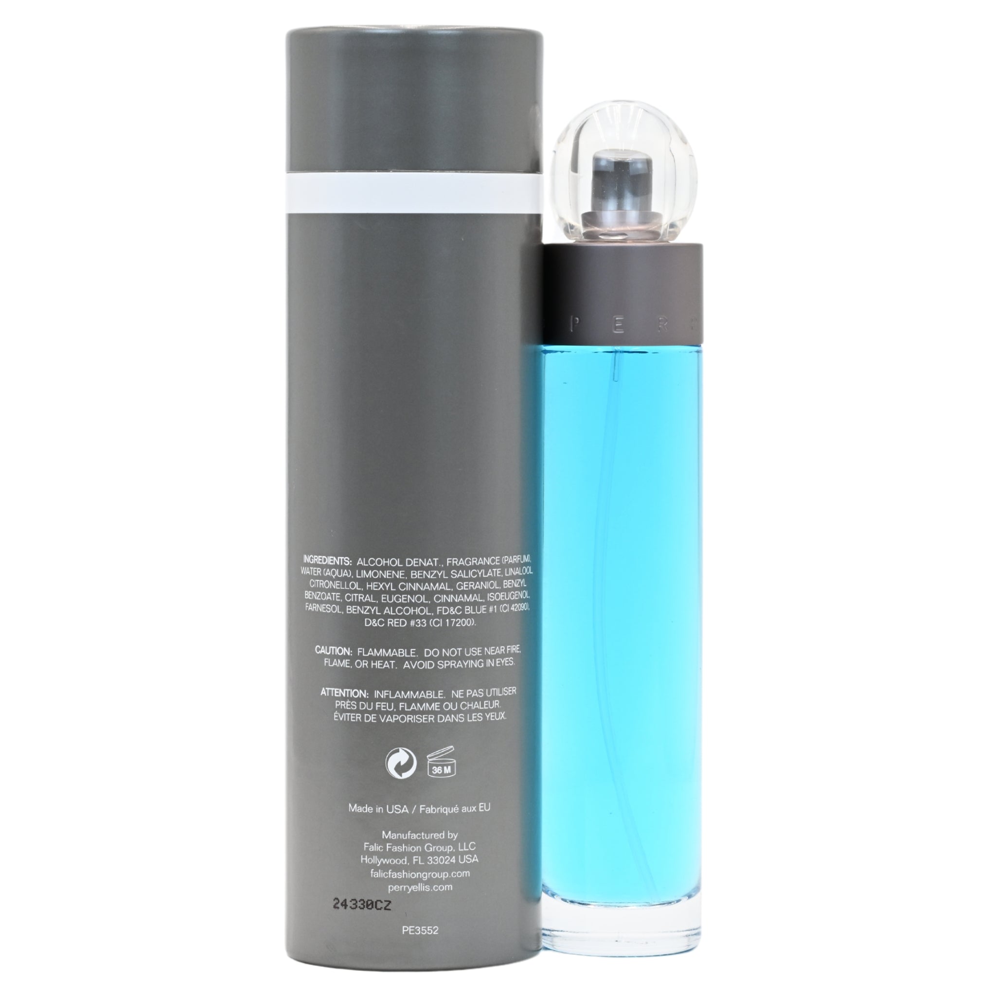 360 for Men by Perry Ellis Cologne 3.4 oz EDT New in Box