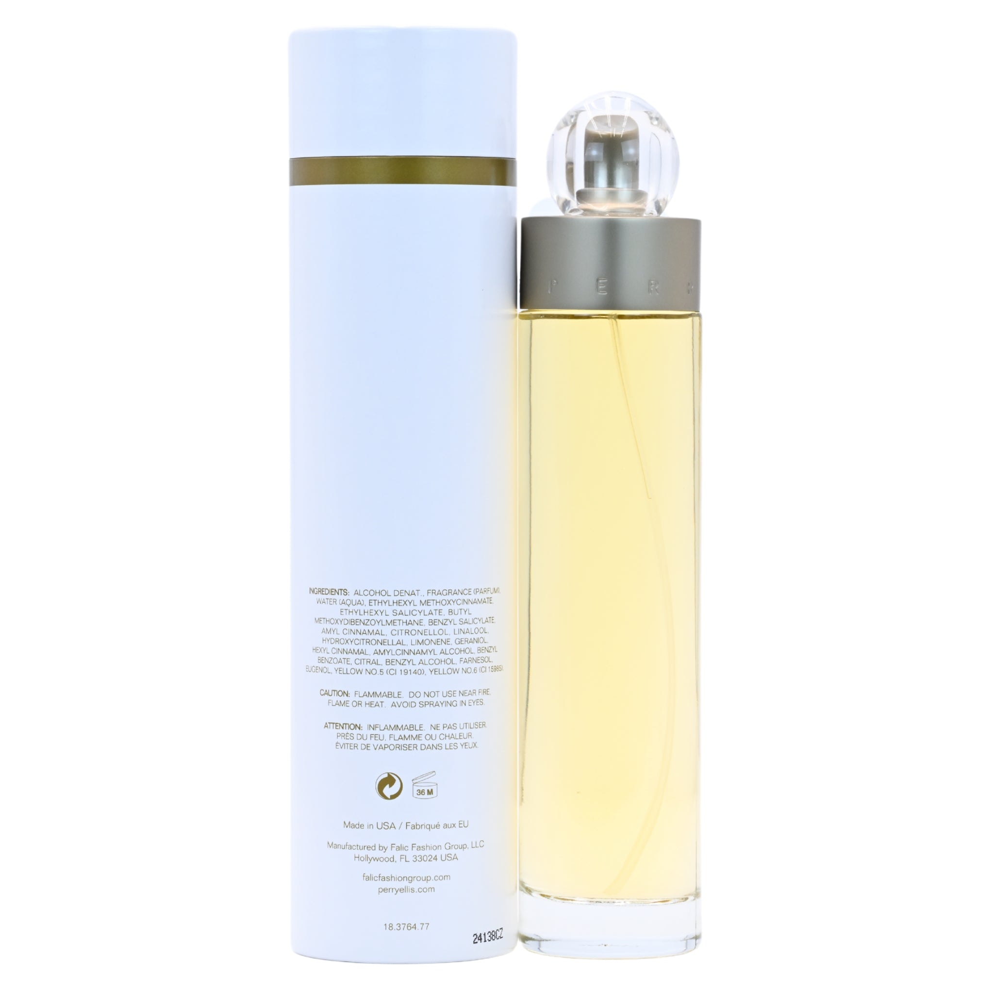 360 by Perry Ellis 6.7 / 6.8 oz EDT For Women NEW IN BOX