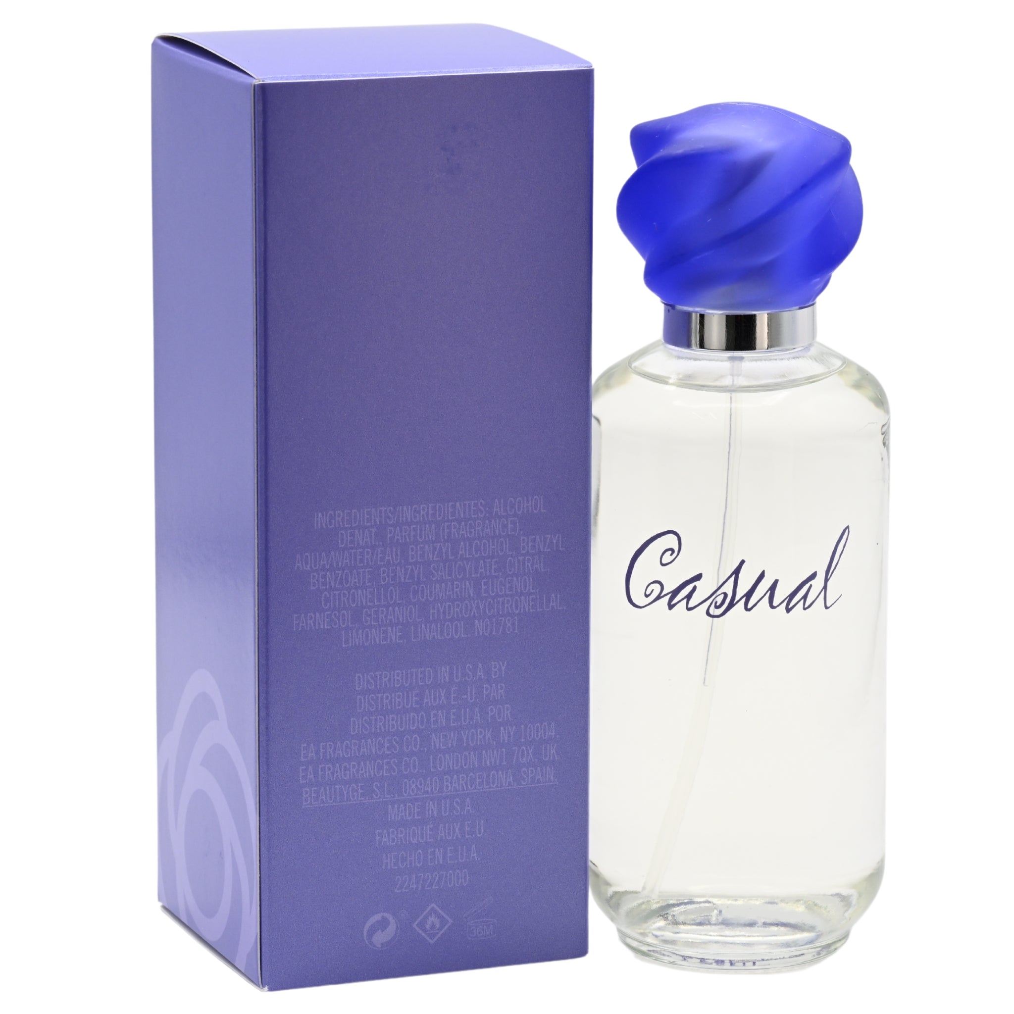 CASUAL by Paul Sebastian Fine Perfume 4 / 4.0 oz EDP For Women New in Box