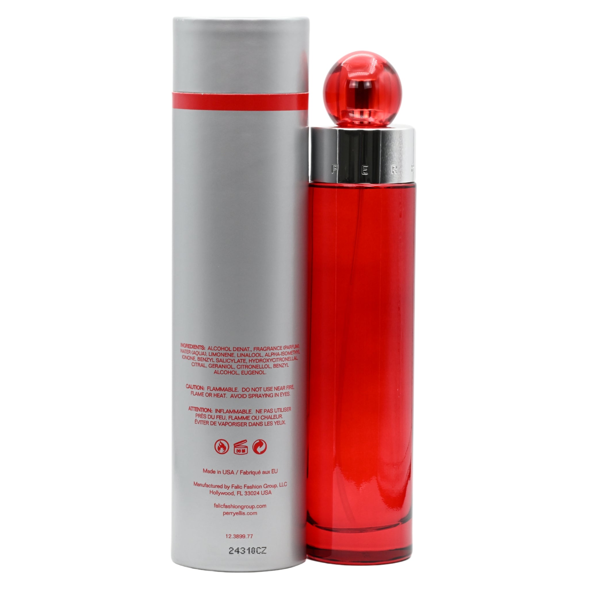 360 RED for Men by Perry Ellis Cologne 6.7 / 6.8 oz New in Box