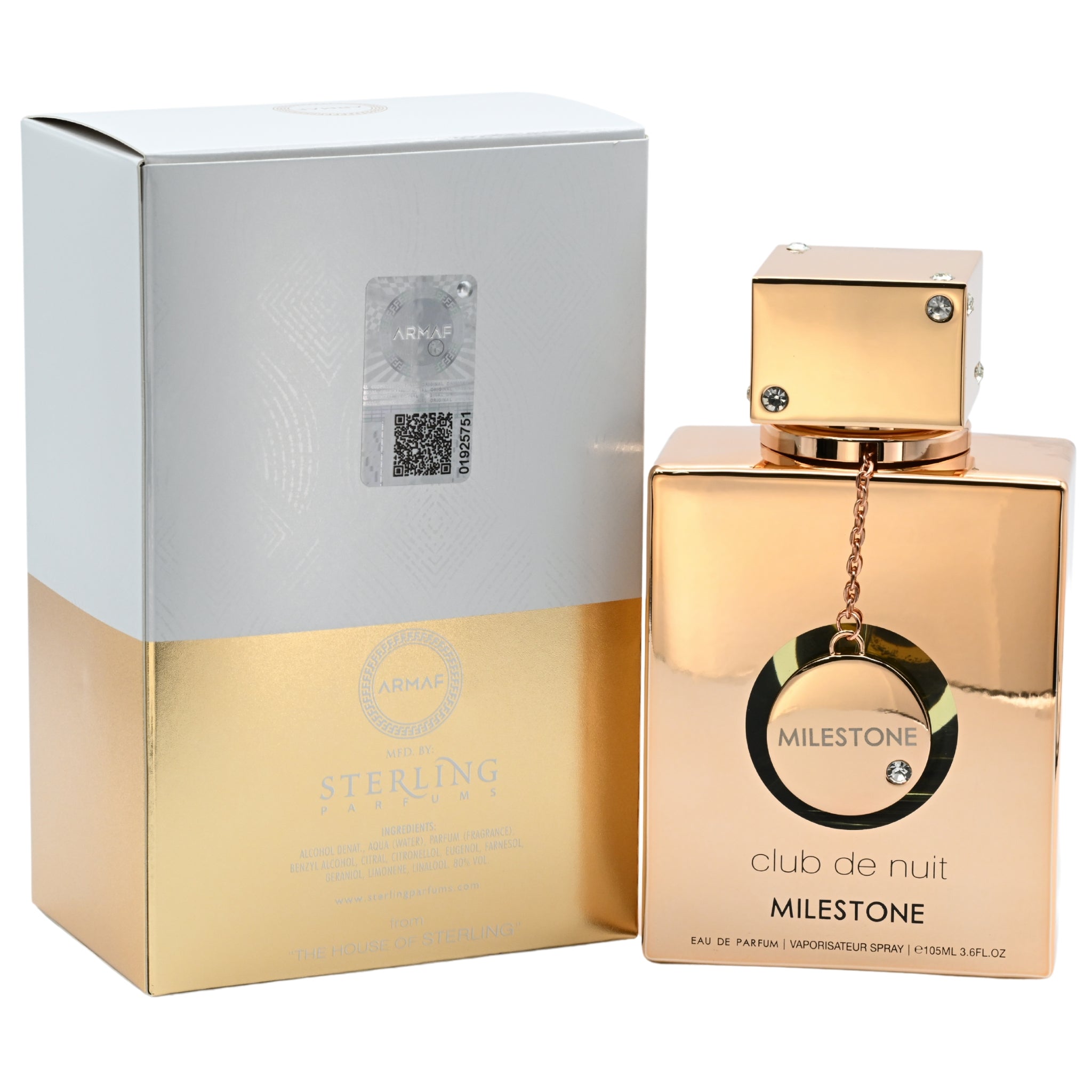 Club de Nuit Milestone by Armaf perfume for unisex EDP 3.6 oz New in Box