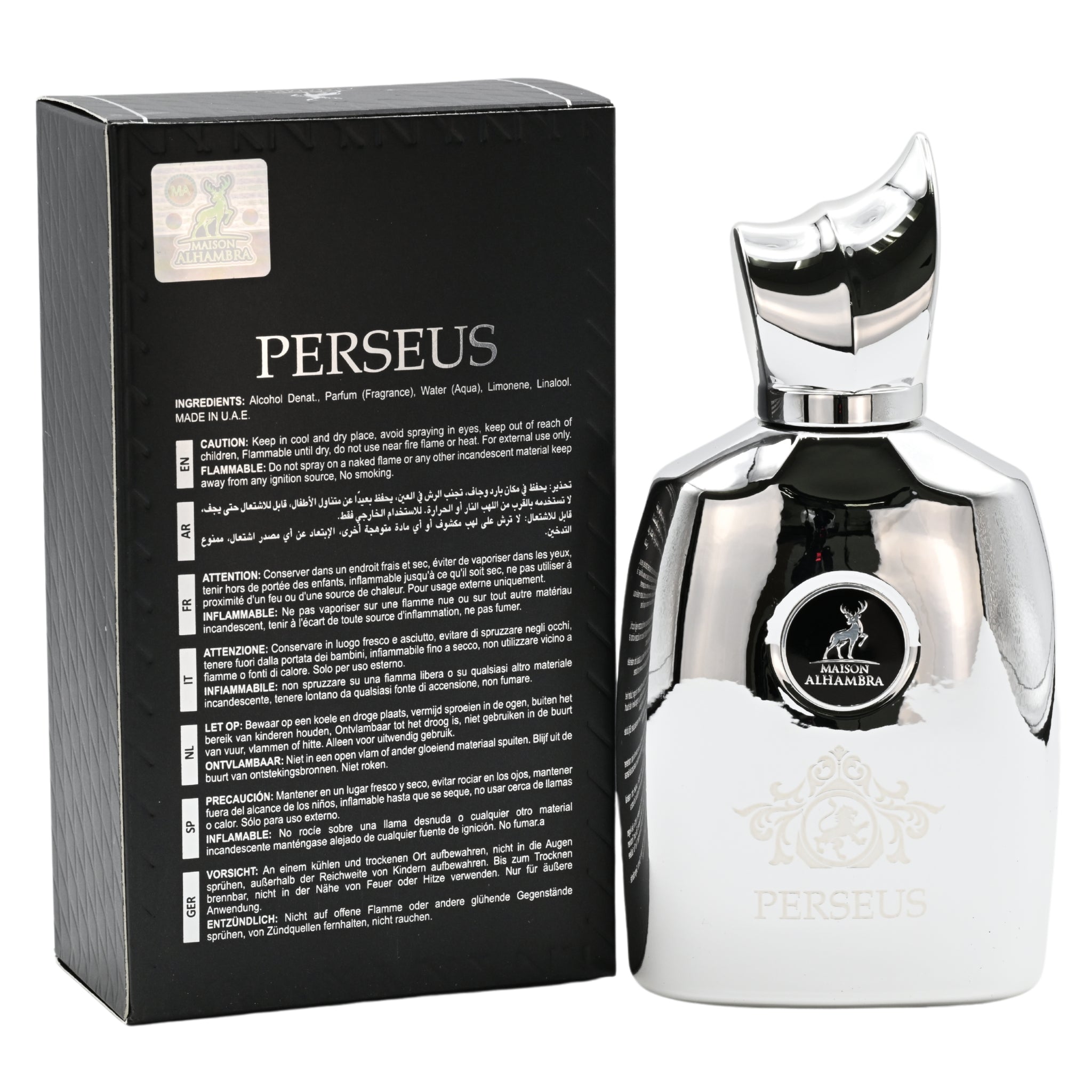 Perseus by Maison Alhambra cologne for men EDP 3.3 / 3.4 oz New in Box