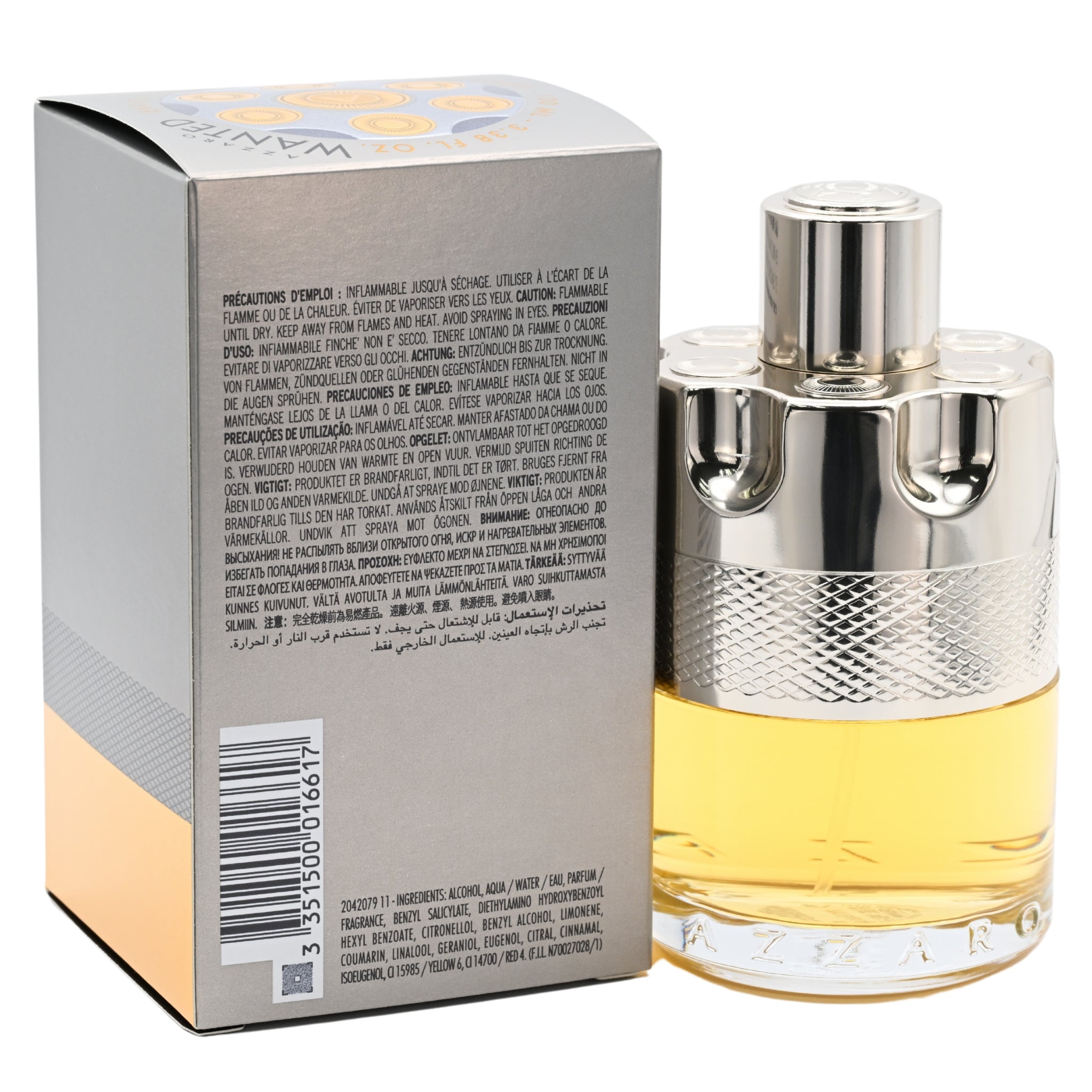 Azzaro Wanted cologne edt 3.4 oz 3.3 NEW IN BOX - 3.4 oz / 100 ml