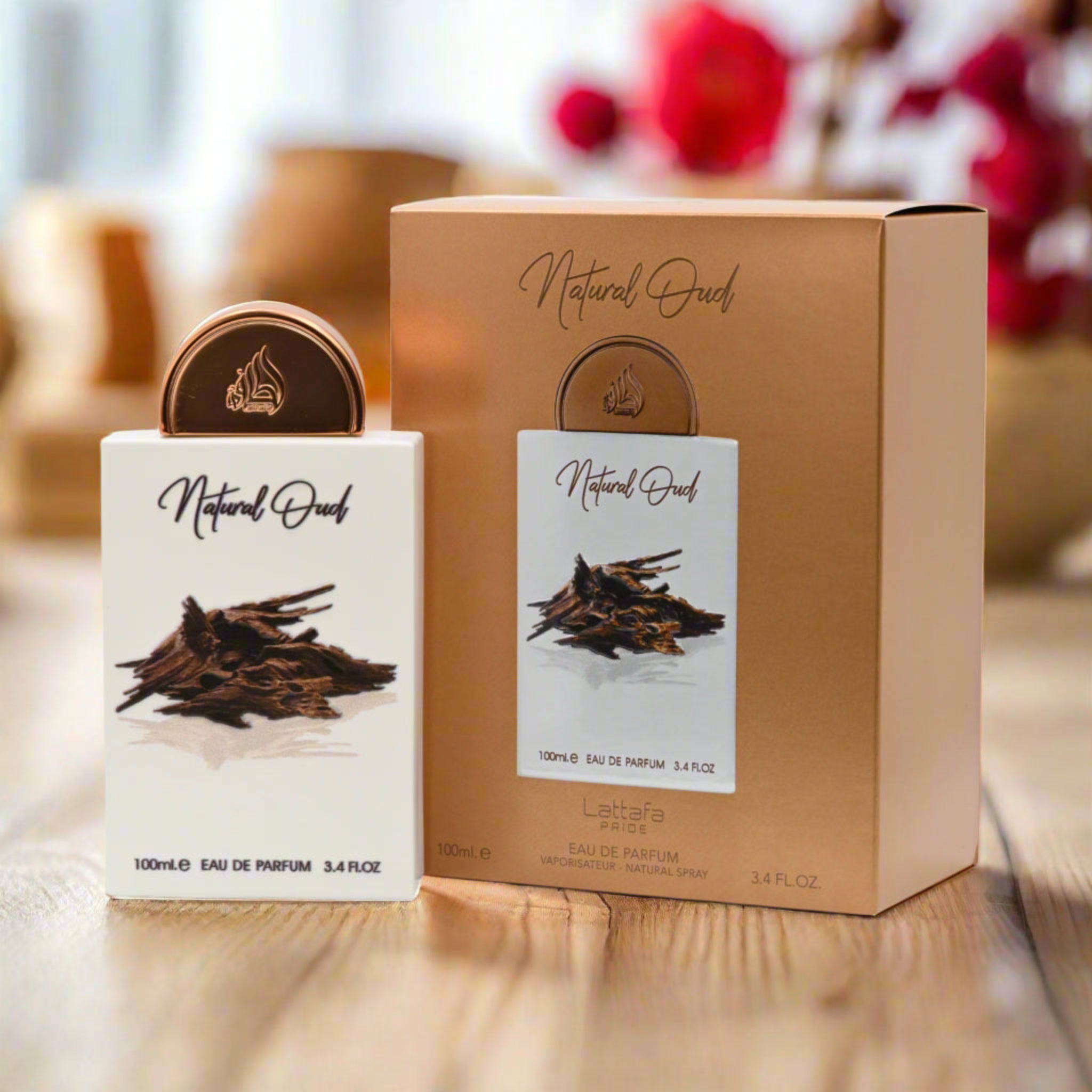 Pride Natural Oud by Lattafa perfume for unisex EDP 3.3 / 3.4 oz New in Box