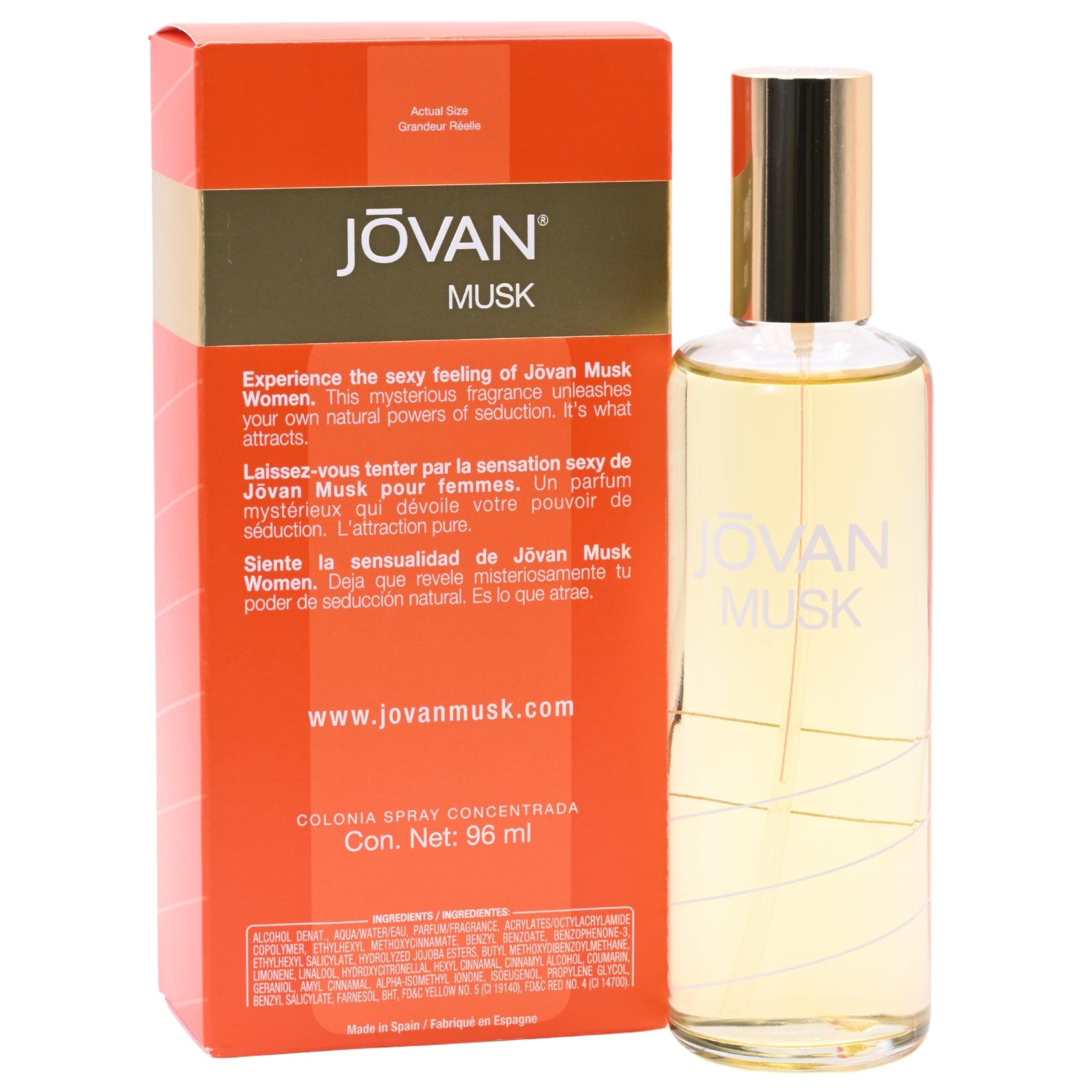 JOVAN MUSK by COTY Perfume 3.25 oz New in Box