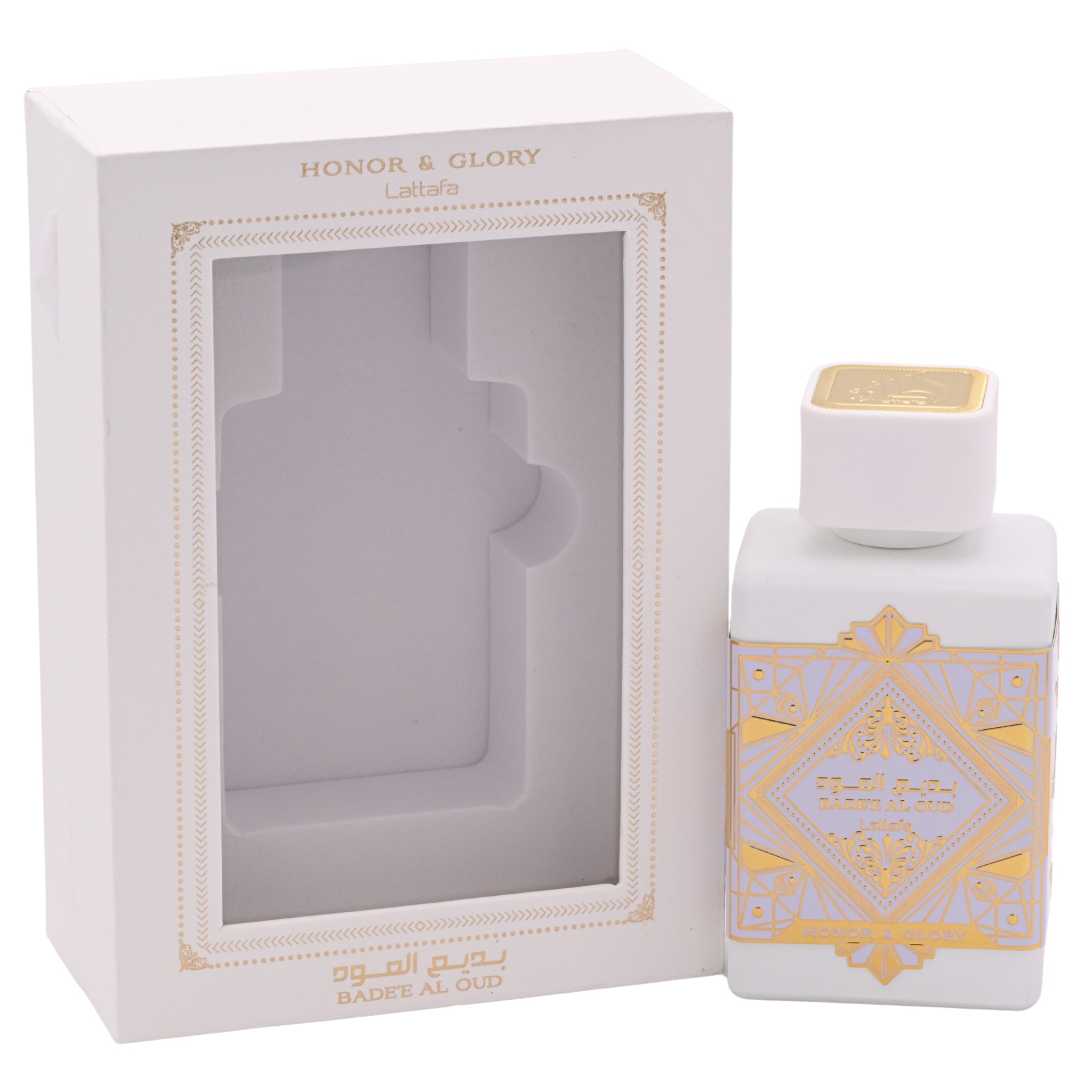 Bade'e al Oud Honor & Glory by Lattafa unisex EDP 3.3 / 3.4 oz New in Box