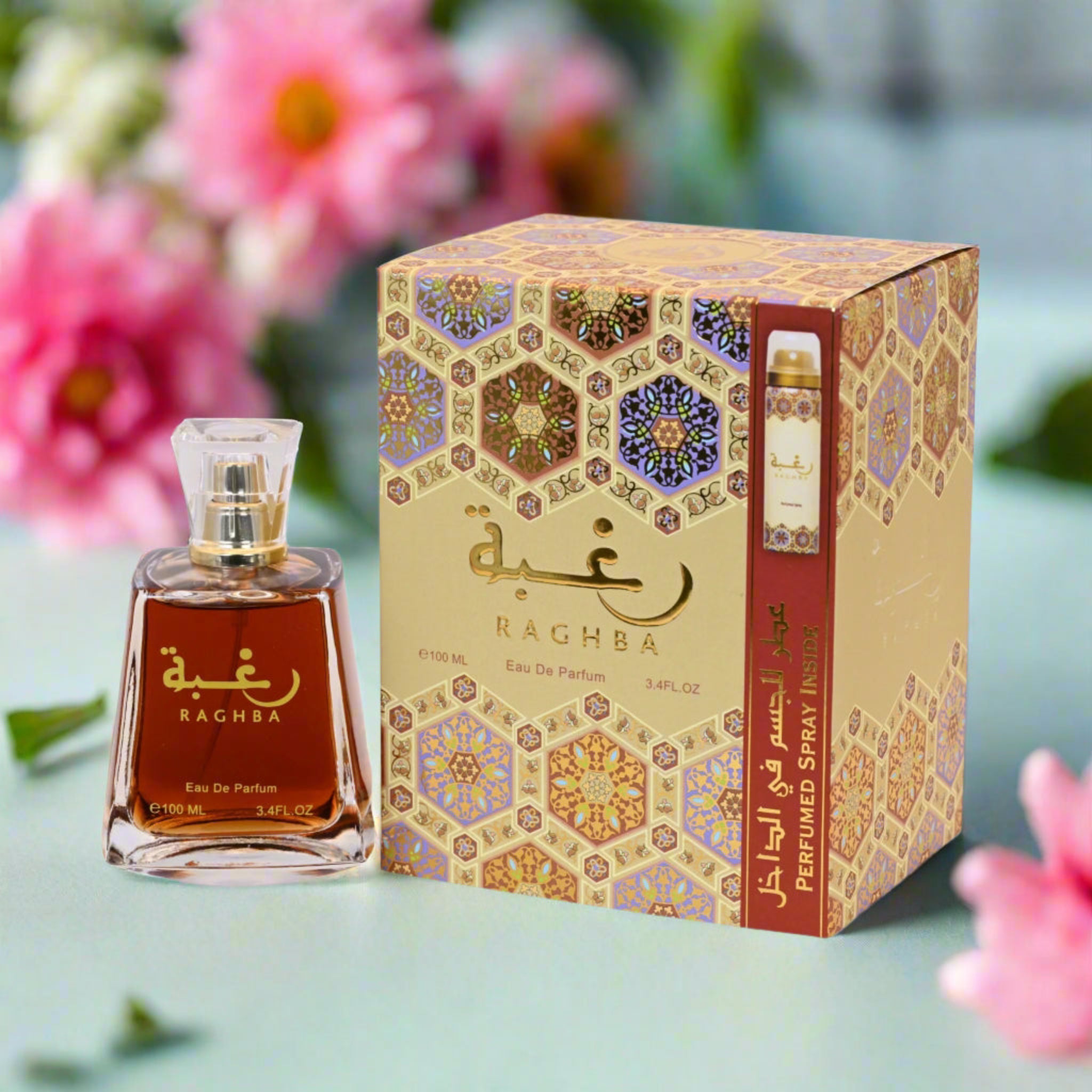 Raghba by Lattafa perfume for unisex EDP 3.3 / 3.4 oz New in Box