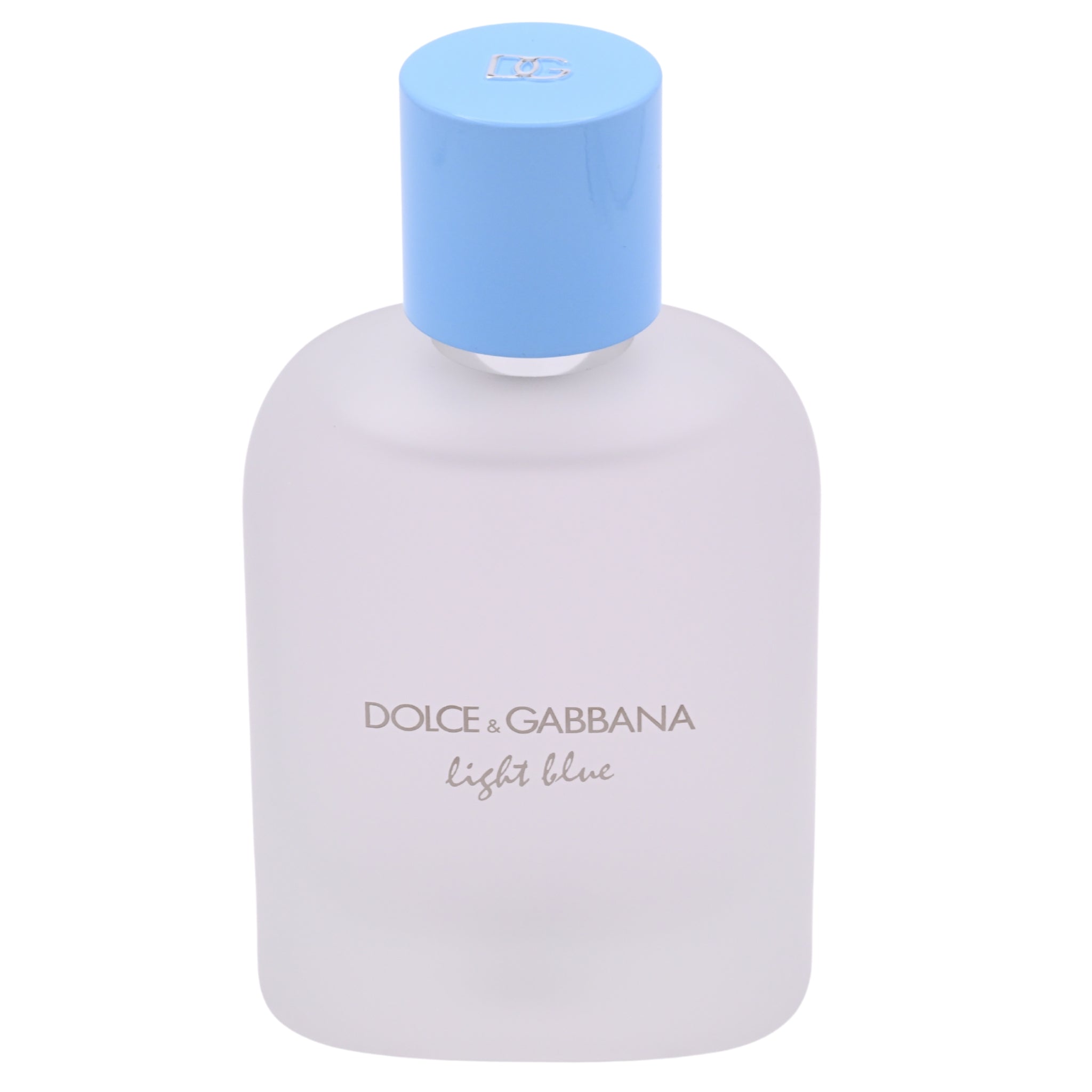 Dolce & Gabbana Light Blue perfume bottle on a white background