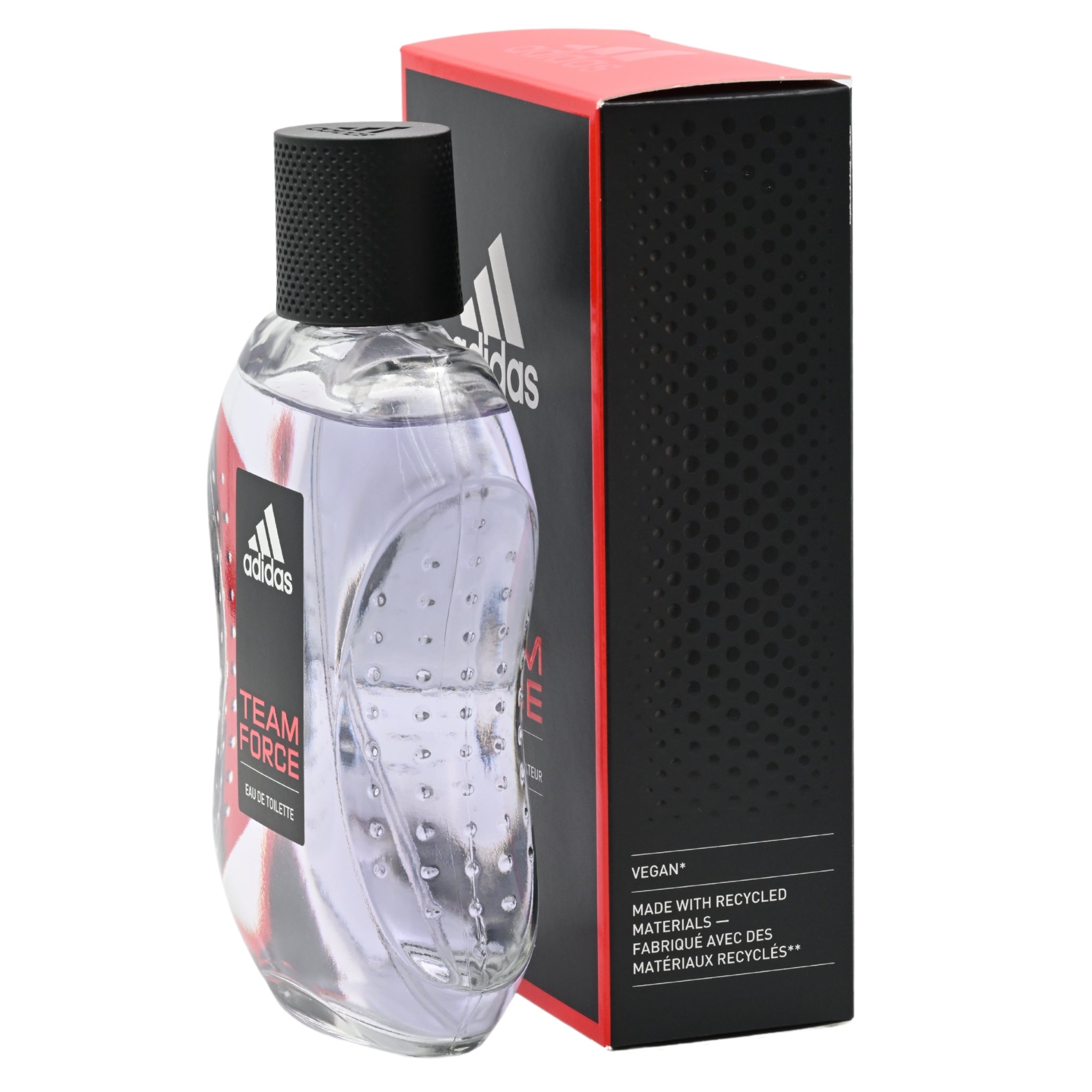 Adidas TEAM FORCE Cologne for Men 3.4 oz edt 3.3 spray New in BOX