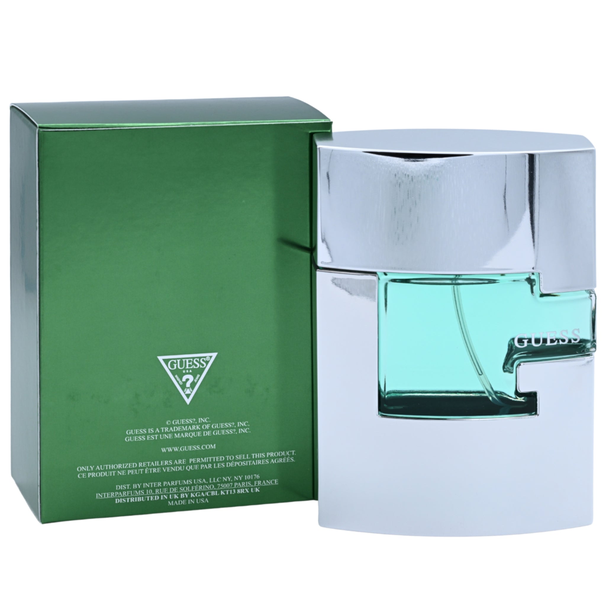 GUESS MAN Guess Cologne 2.5 oz EDT For Men New in Box