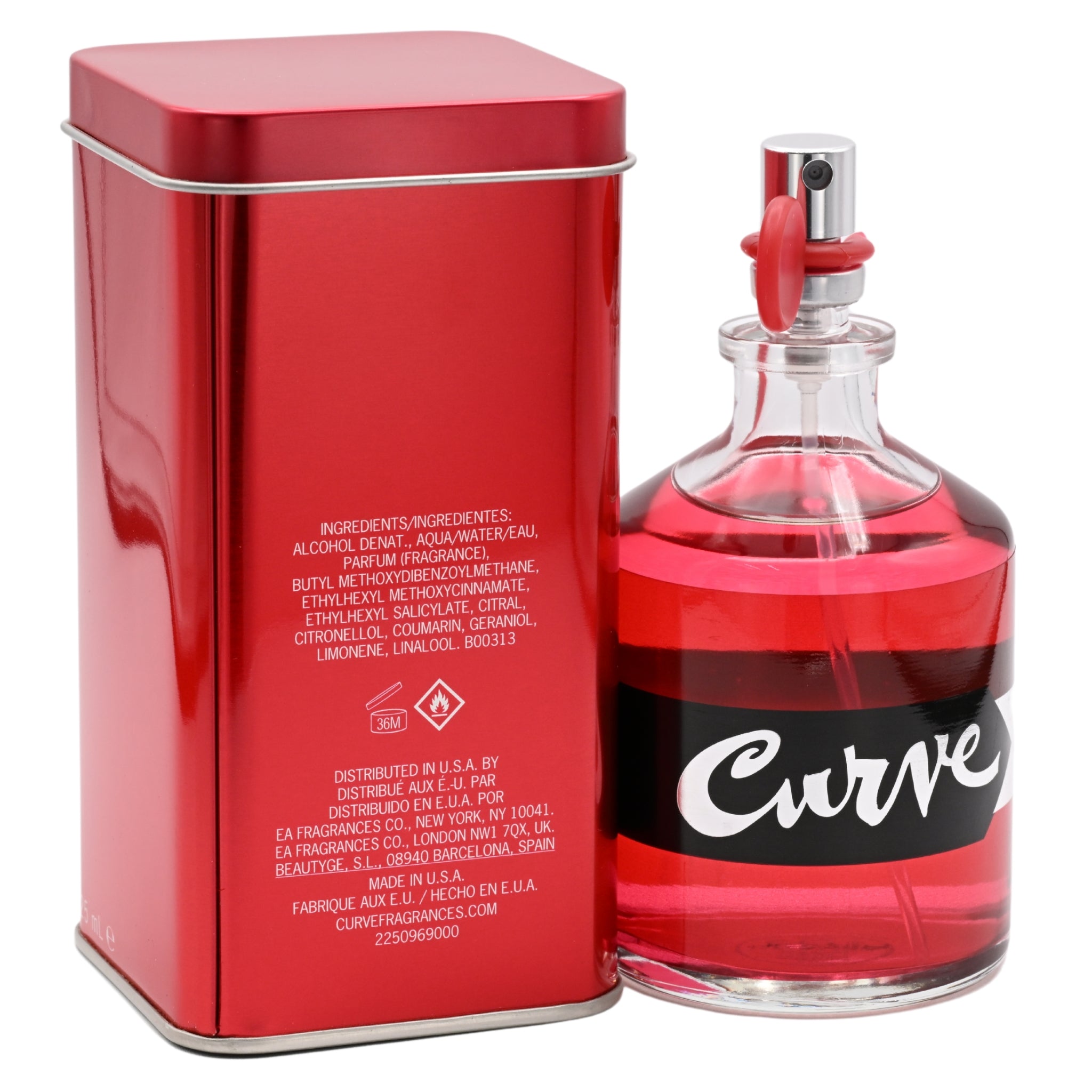 Curve Connect Cologne for Men by Liz Claiborne 4.2 oz New in Box / Can