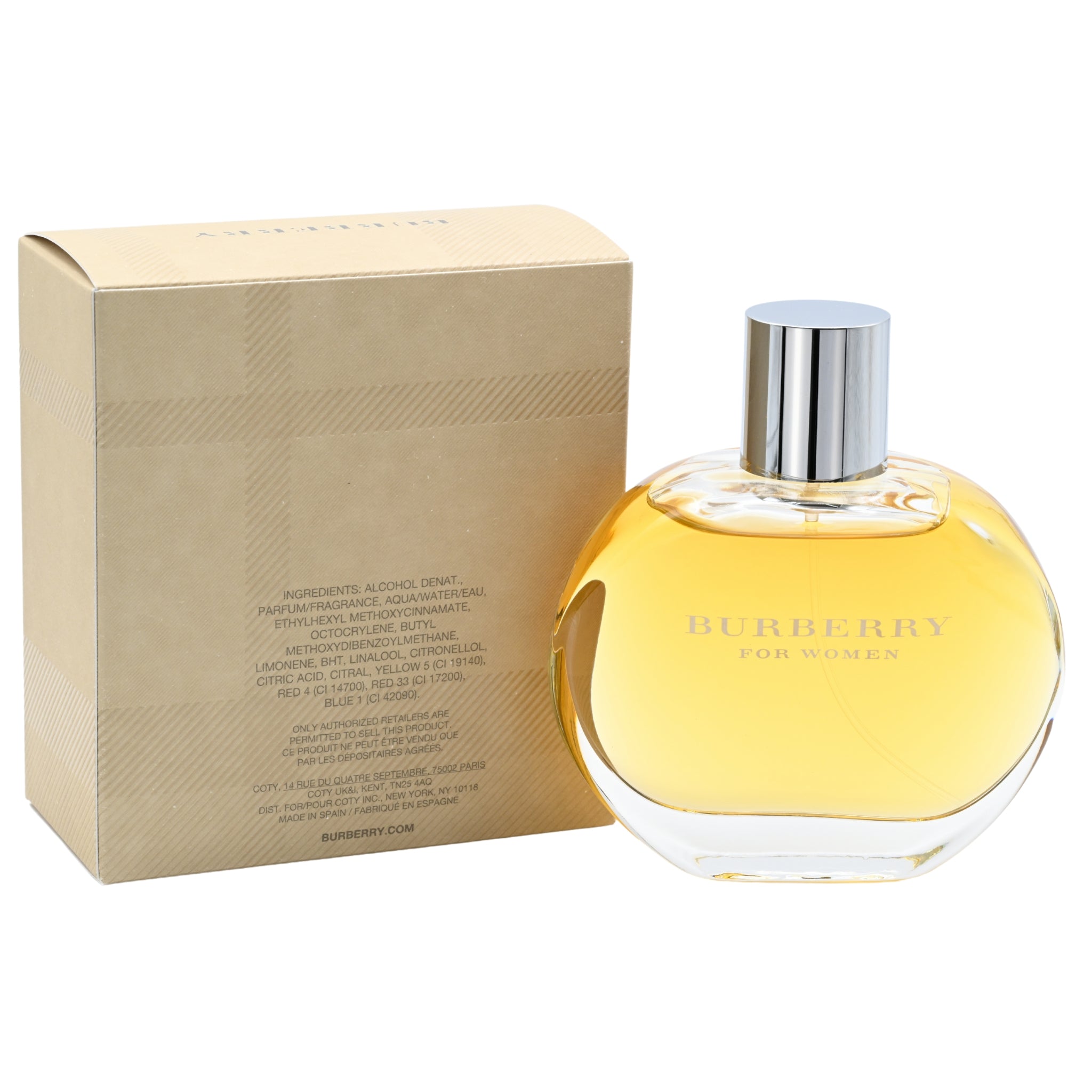 BURBERRY CLASSIC by Burberry perfume for women EDP 3.3 / 3.4 oz New in Box