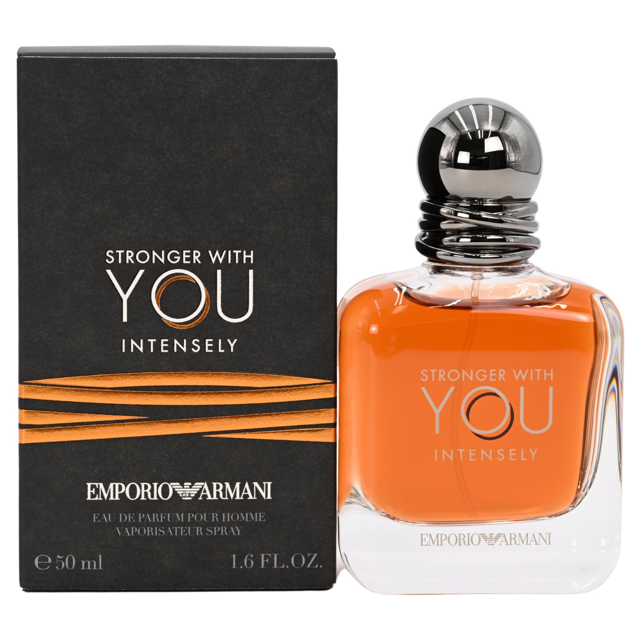 香水(男性用) EMPORIOARMANI STRONGERWITHYOUINTENSELY Stronger With You Intensely by Armani cologne men EDP 1.6 oz
